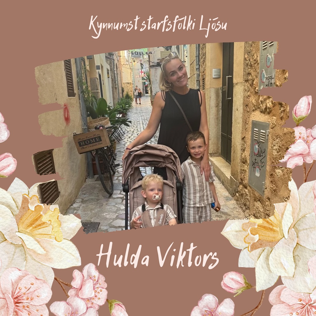 Þessa vikuna ætlum við að kynna okkur 🤍
Hér er fyrsta kynningin 💕
Hulda hefur starfað hjá Ljósu í ár og eru námskeiðin hennar lífleg og skemmtileg enda brennur Hulda fyrir starfið sitt og er fæðingarljósmóðir að lífi og sál 🤍