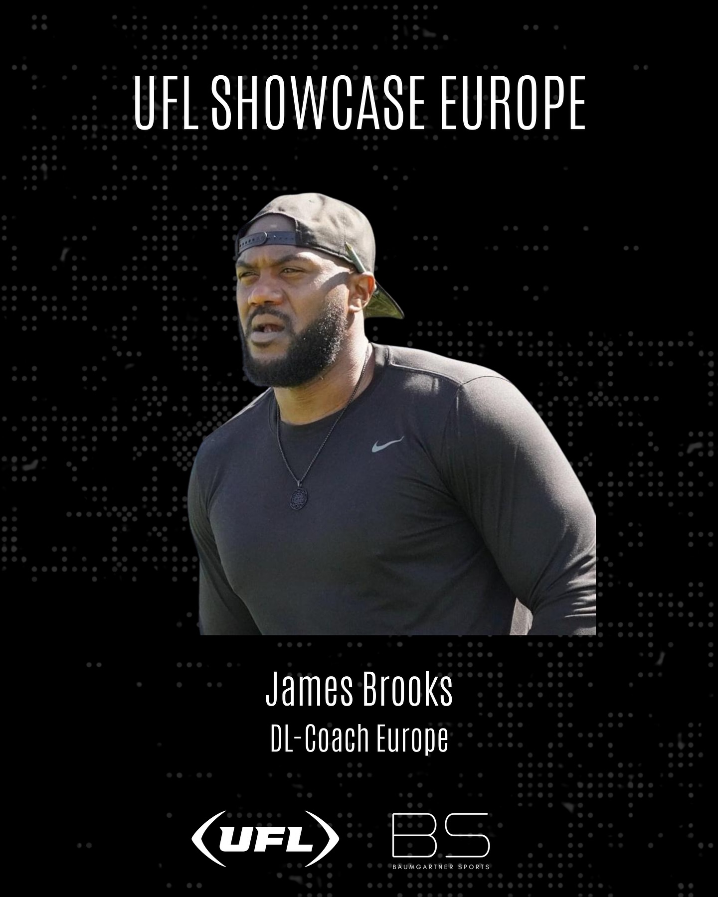 COACH ANNOUNCEMENT!!
Coach James Brooks is one of the most respected Americans to have ever played in Europe and Japan. Following a long and successful playing career that spanned All-X-League selections and an ELF career with the Prague Lions, he transitioned into coaching in the ELF, serving as the Defensive Coordinator for the Prague Lions. In his first season, he had multiple All-Star players and a DPOTY candidate in his unit. He is undoubtedly one of the best minds in Europe and a highly sought-after Coach.
#ufl #uflshowcases #uflshowcaseeurope #elf #europeanleqgueoffootball #nfl #ifl #afl #fffa #gfl #swissamericanfootball #proathlete #leagueofopportunity