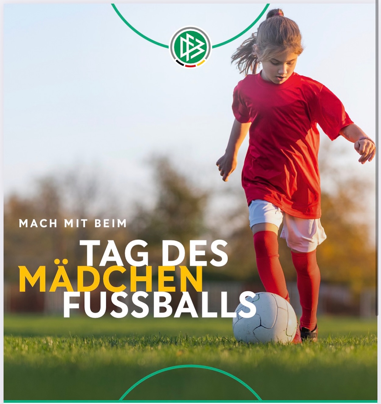 📣 Tag des Mädchenfußballs in Detmold! ⚽️💖
Wir freuen uns riesig: Am 02.10.2025 richtet der CSL Detmold den offiziellen Tag des Mädchenfußballs aus! 🎉
👉 Ein Tag nur für Mädels, voller Spaß, Teamgeist und natürlich ganz viel Fußball!
Ganz egal ob Anfängerin oder schon erfahren am Ball – jede ist herzlich willkommen. ⚽️✨
📅 Datum: 02.10.2025
📍 Ort: Richthofenstraße 106, 32756 Detmold
👤 Ansprechpartner: Andreas Bickert
🕞 17:30Uhr
Kommt vorbei, probiert euch aus und erlebt Fußball in einer tollen Gemeinschaft! 💪💖
#Mädchenfußball #Detmold #CSLLippeDetmold #FußballLiebe #Fußballmädels #Gemeinschaft #Sportvereint