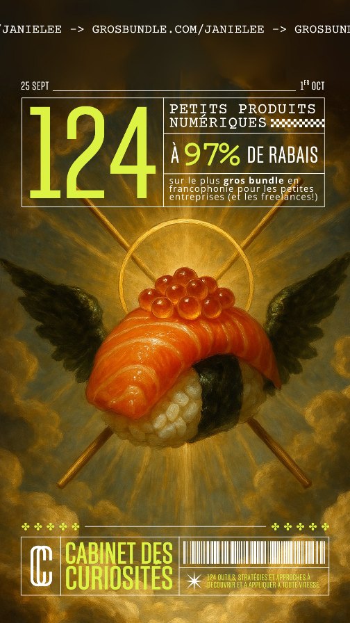 ⏳ Il reste bientôt moins de 24h.
Les portes du Cabinet se ferment définitivement le 1er octobre à 23h59.
👉 124 produits, une seule chance par année.
Lien dans la bio ✨🌭
