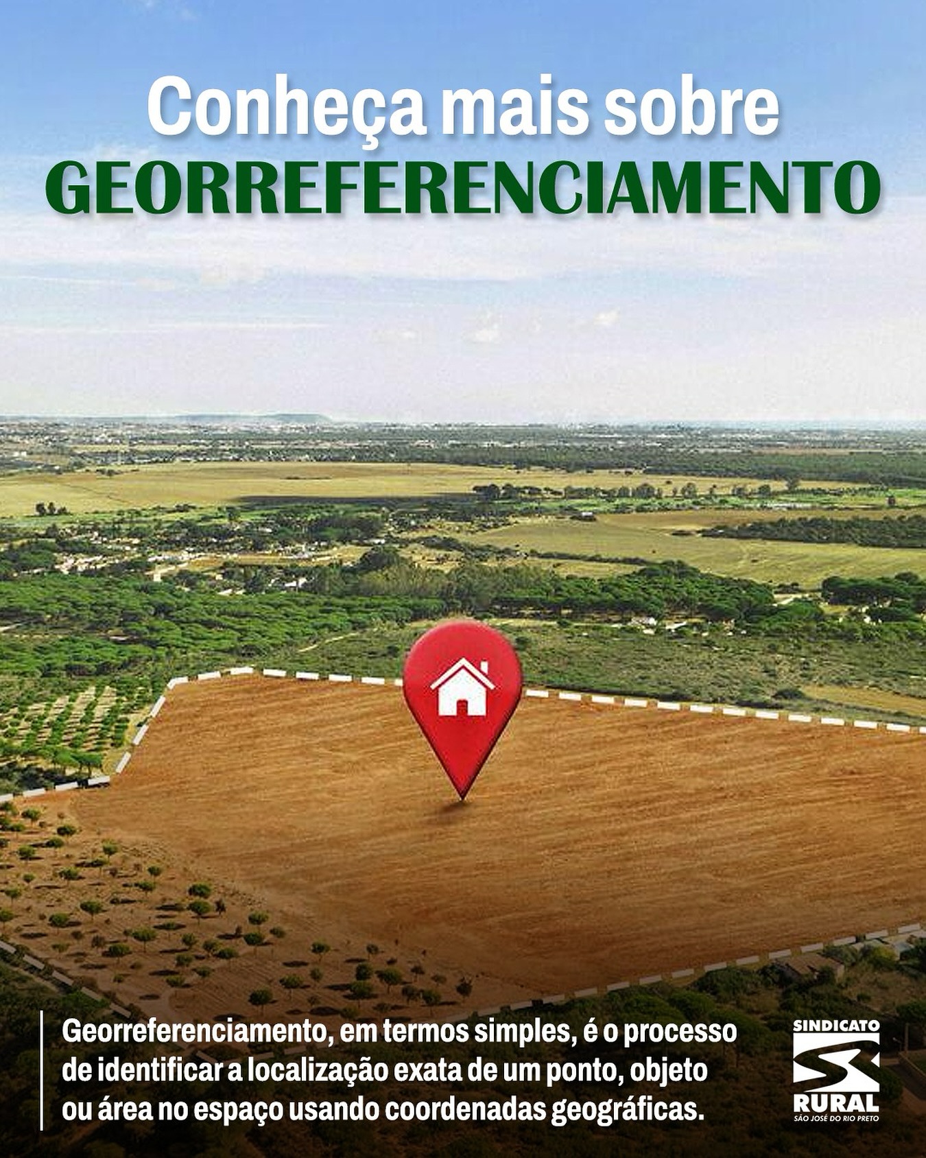 O que é georreferenciamento e por que ele é importante?
👉 É o processo que identifica a localização exata de um imóvel rural usando coordenadas geográficas.
✅ Garante limites precisos da propriedade;
✅ É exigido por lei (Lei 10.267/2001) em casos de venda, desmembramento ou regularização;
✅ Evita conflitos de divisas e fraudes;
✅ Facilita a gestão e até o cálculo correto do ITR.
⚠️ Sem georreferenciamento, não é possível registrar ou vender legalmente o imóvel rural.
💡 Regularize sua propriedade com segurança e tranquilidade!
Telefone: (17) 3232-5115⠀
Site: www.sindicatoruralsjrp.com.br
#sindicatoruralderiopreto #georreferenciamento #imóvelrural #coordenadas #riopreto