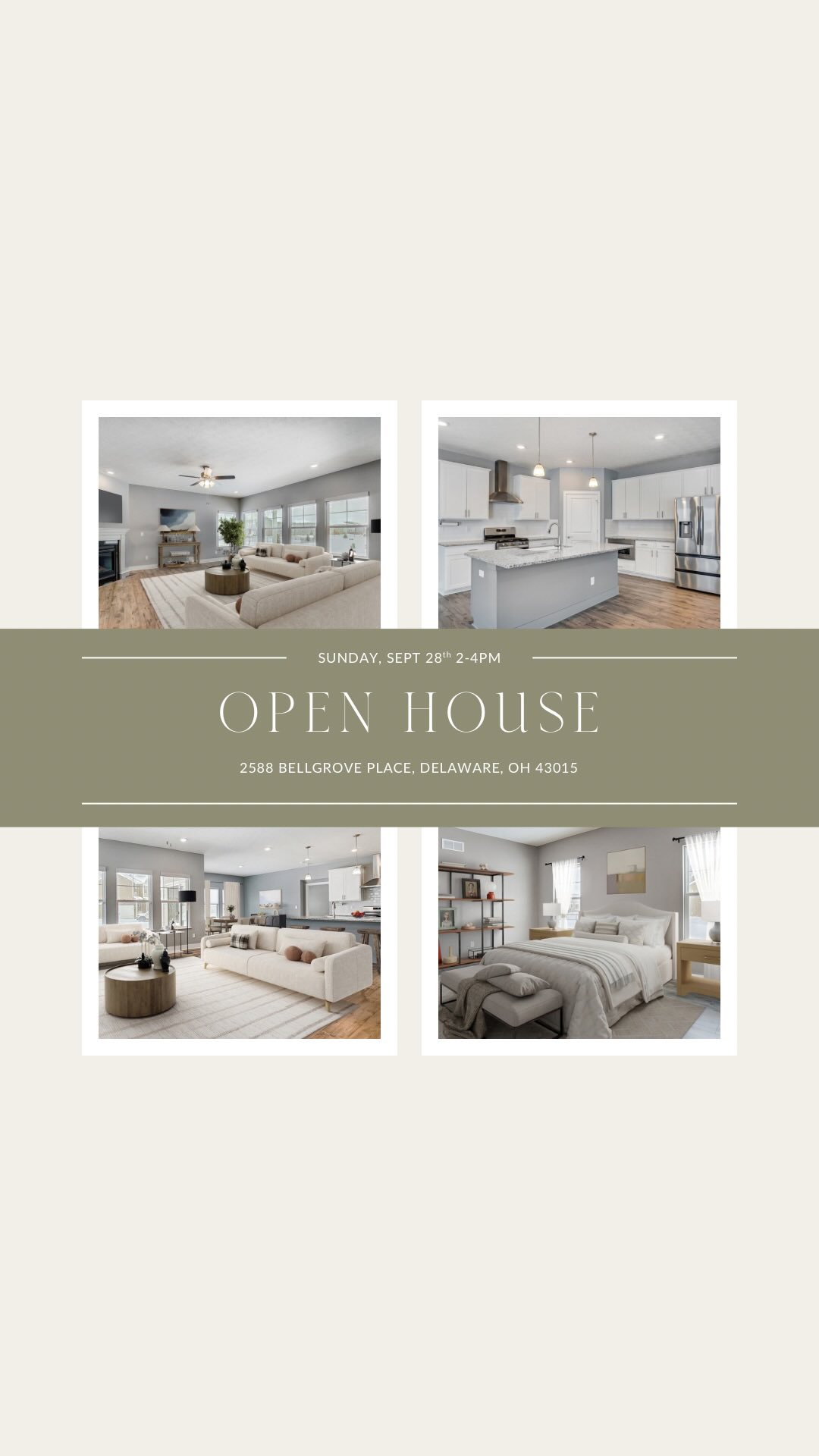 BACK ON MARKET! Unfortunately our buyer wasn’t able to satisfy their home sale contingency but inspections were done and this house is ready for a new family! Just previously reduced to $549,900 which is over $70k less than if you were to build it again today. 🤯
Almost half an acre in Olentangy Schools - spacious single level living with a massive basement, plumbed and ready to double the footprint of the home.
Stop by and see me today from 2-4pm!
2588 Bellgrove Place
Delaware, OH 43015
#columbusrealestate #columbusrealtor #ohiorealestate #columbushomesforsale #columbushomes #delawareohhomes #olentangyhomes #newconstruction