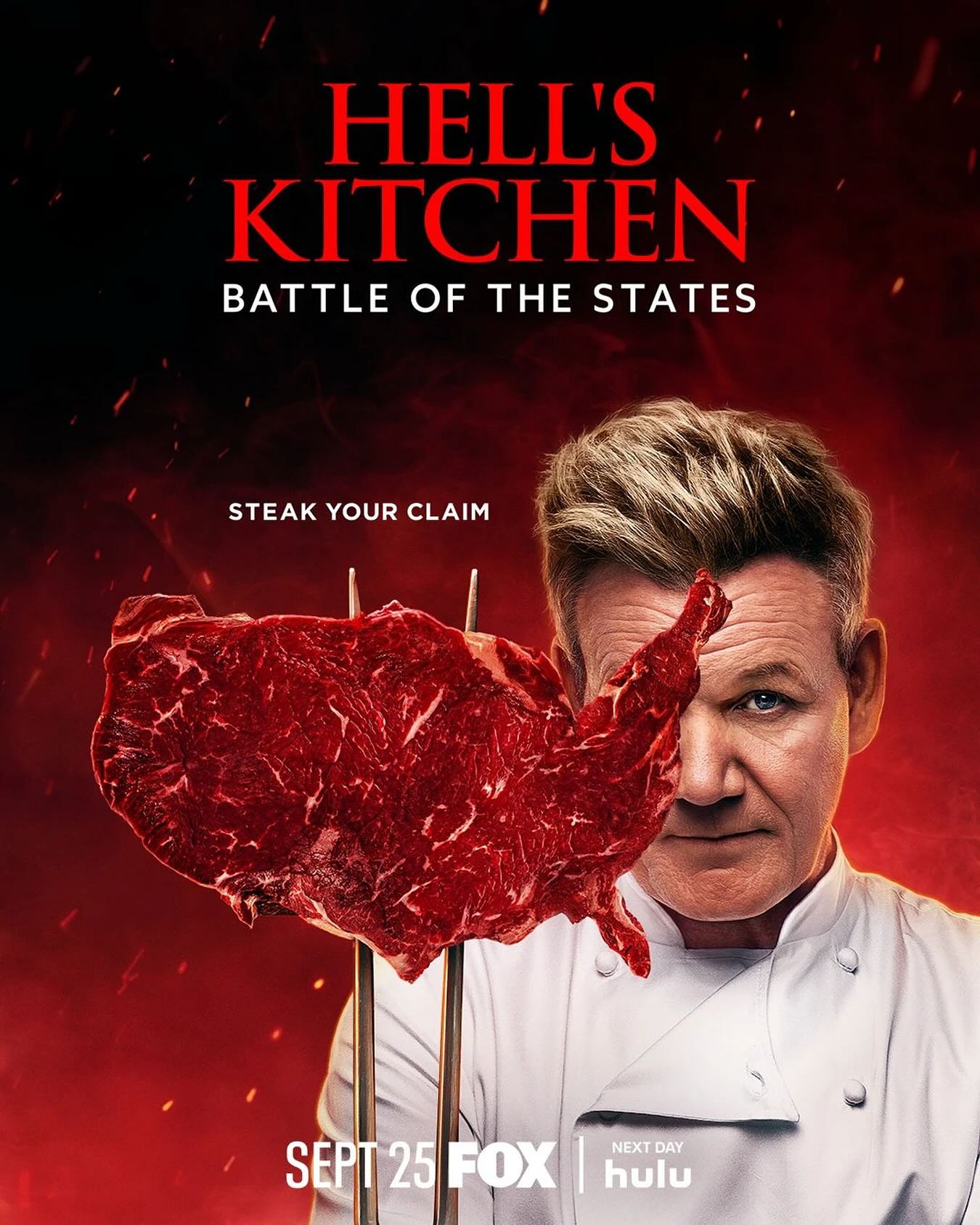 Still thinking about last week’s Hell’s Kitchen premiere! This cast has us completely hooked and the competition is already heating up. 🔥 Don’t get left behind - stream all episodes now on @Hulu.
#hellskitchen #gordonramsay #chef #showcooking #thekitchen #cookoff #americanfood #foodintheair
