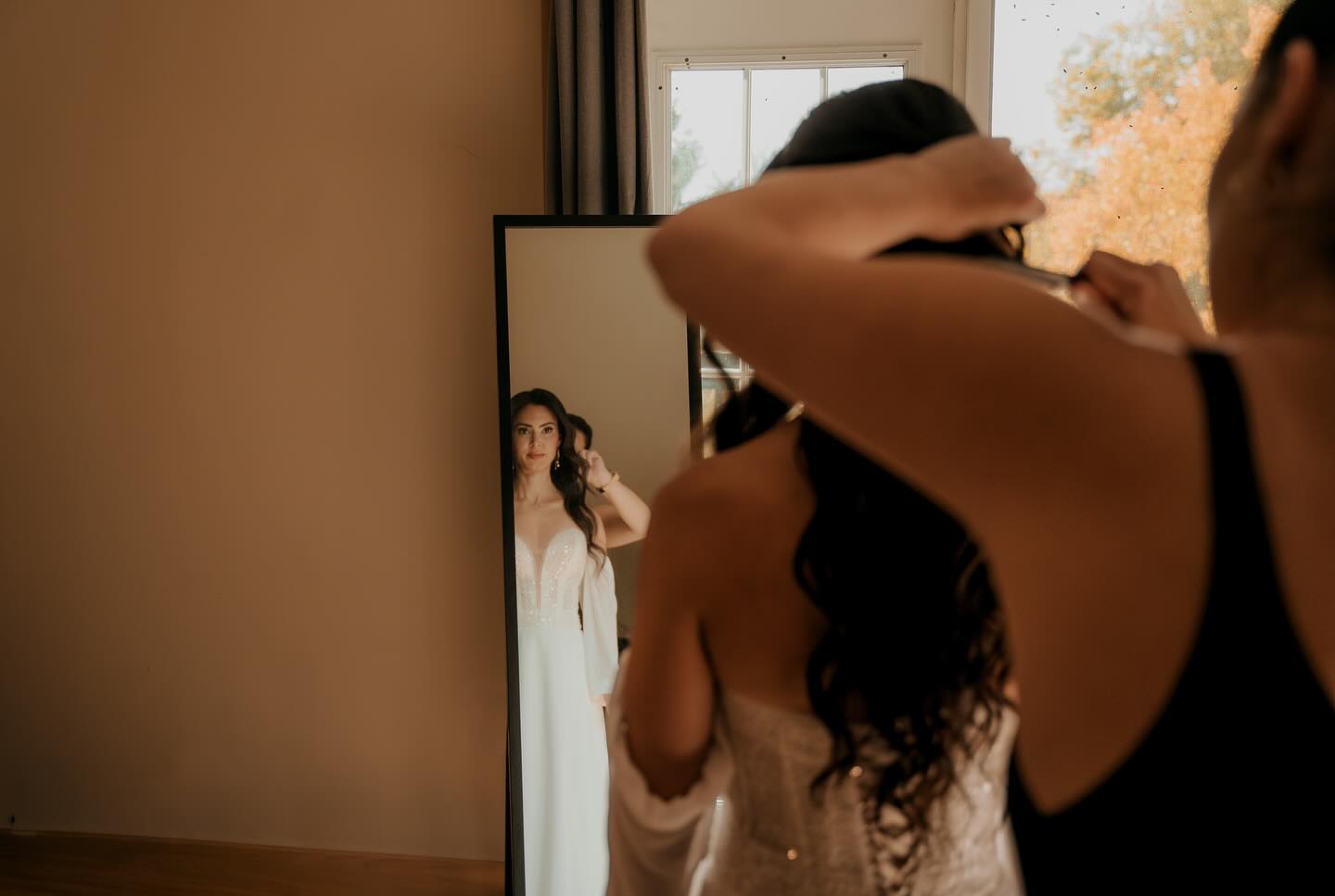 I had a pleasure to do my beautiful friend @kimchartrand21 ‘s hair for her wedding. Thank you for asking me to be a part of your special day.