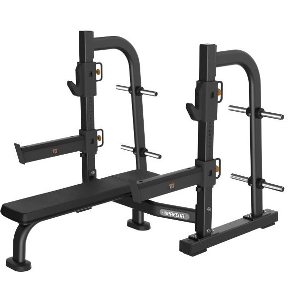 Olympic Spotter Bench arriving soon!❤️
* The spotter bench comes with adjustable height spotter arms that securely lock in place, offering
support for athletes who are training alone.
*Enhance the exercise experience while ensuring safety and support
during bench press movements with adjustable spotter arms that
stay in place.