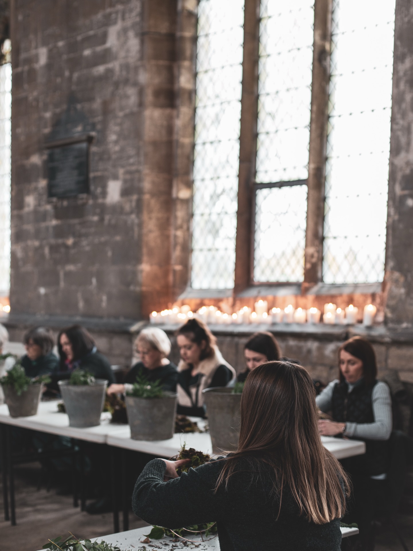 Join me this December as we gather by candlelight to create your very own Christmas wreath. Always my favourite space to fill and share with you all at Christmas.
DATES:
Thursday 4th December | 6.00pm - 8.00pm (Limited spaces)
Saturday 6th December | 9.00am - 11.00am
LOCATION: St Mary Magdalene church, Gedney. PE12 0BU
COST: £55.00 - ticket price includes all materials and festive nibbles along with plenty of warming/cold drinks.
Please get in touch to book or for any further information 🕯️✨🌿
