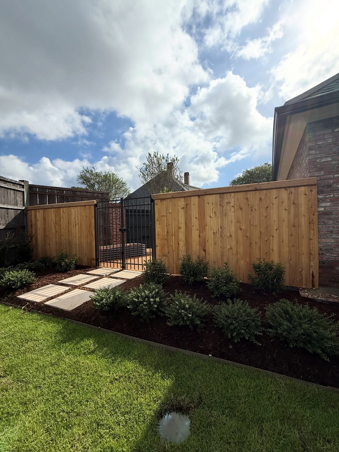 Building trust that lasts as long as our fences. 💪🌲
Years ago, we installed a 12’ tall fence for this customer, and now we’re back to add more privacy and security with a mix of cedar and iron. Nothing makes us prouder than being called back for repeat projects—it means our work speaks for itself.
Strong builds. Happy customers. Lasting relationships. That’s the Stinson Fencing way.