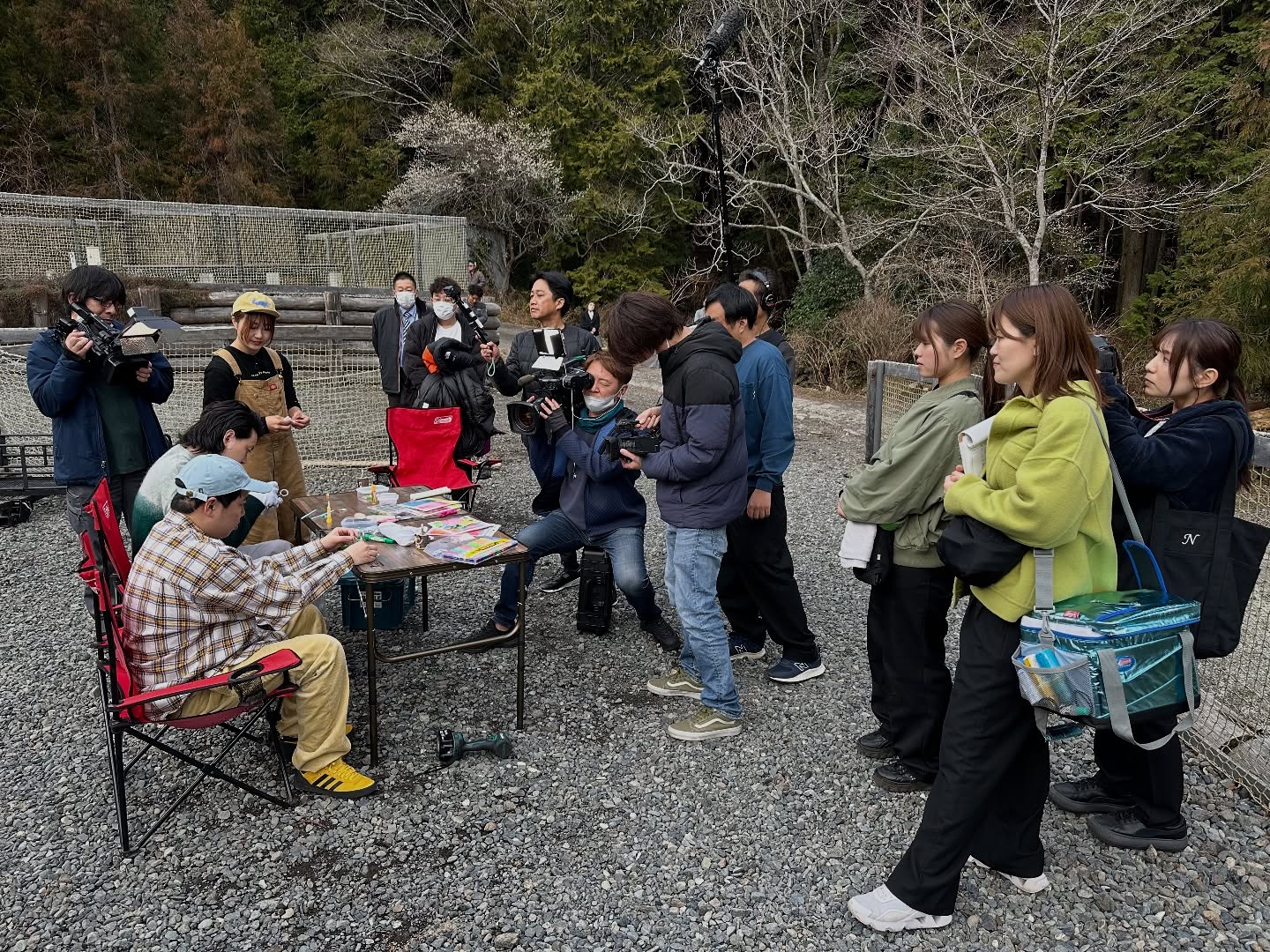 走り回ったロケでした