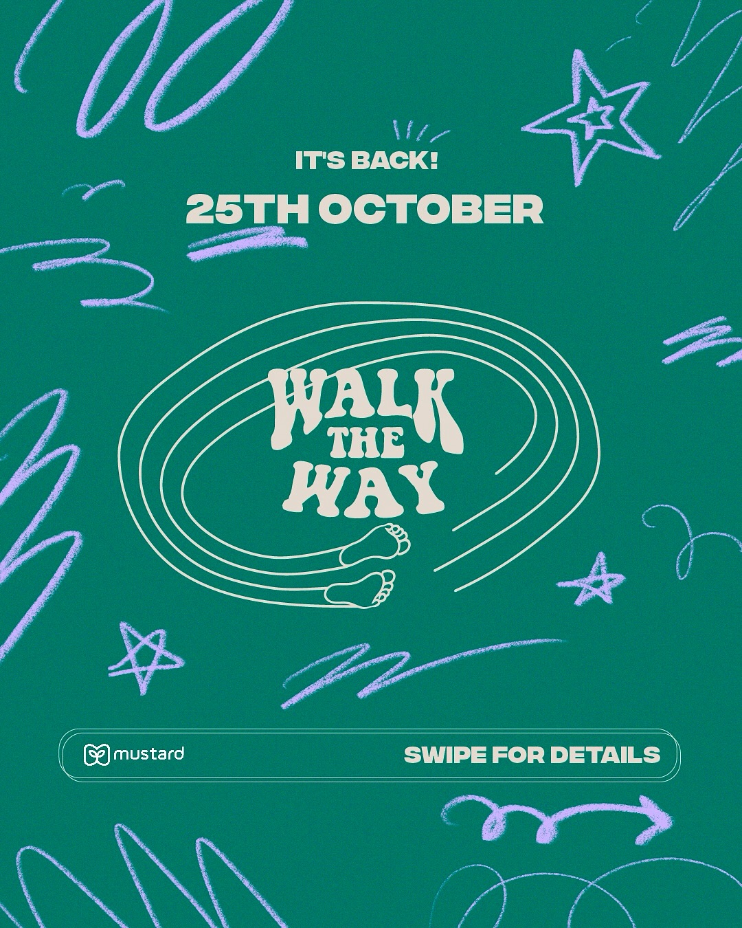 REGISTER AS A WALKER NOW! 👟✨ This is your chance to be a part of helping Mustard continue the mission of seeing students lead students to Jesus! 💪🏽
NOW, head to the link in our bio to REGISTER yourself, your team or SPONSOR someone ✨
WHEN: 25th October 2025
WHERE: Fritsch Holzer Park, Hawthorn East
#melbournemarathon #melbournefun #melbournefundraiser
