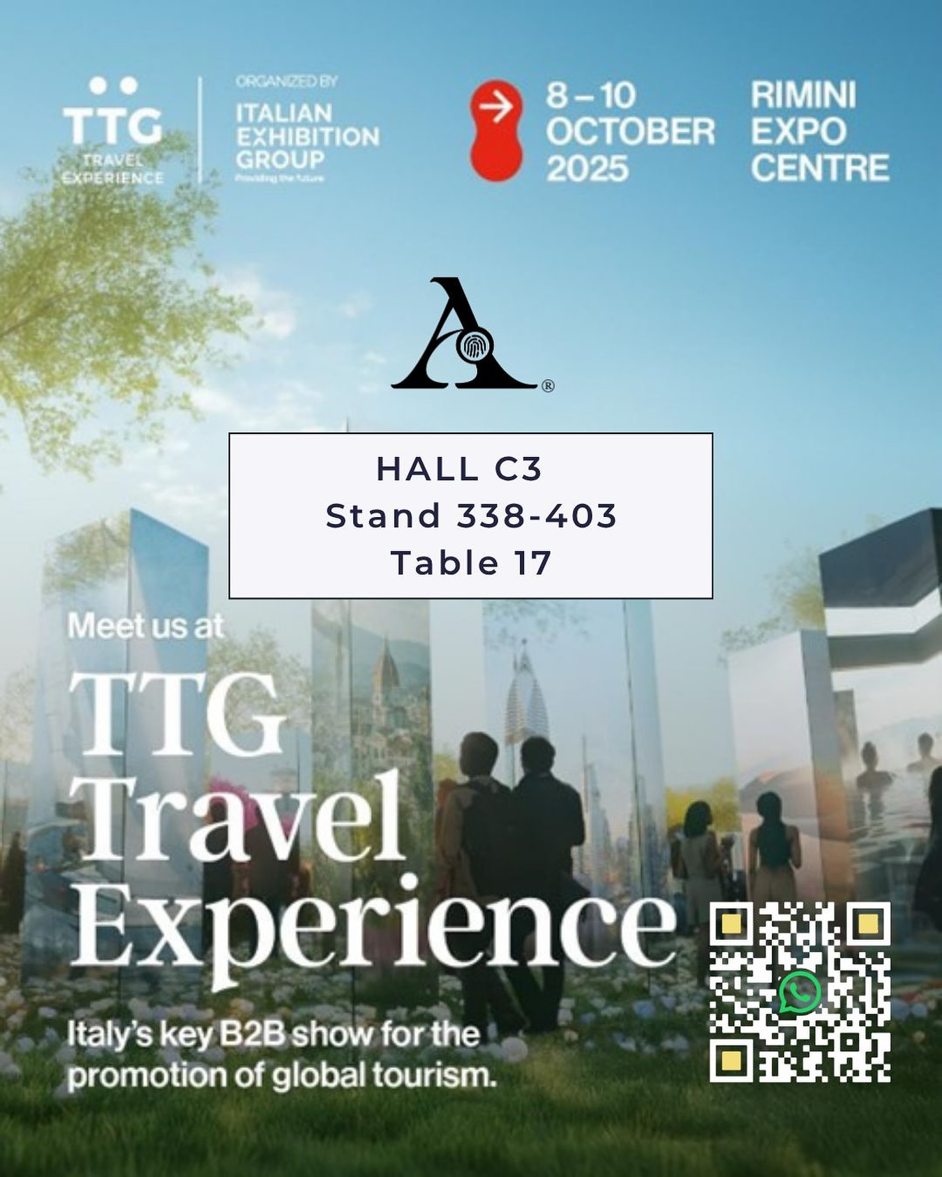 Buongiorno, Italy! 🇮🇹
We’re all set for TTG 2025. Find us at table 17 and let’s talk Sri Lanka. See you there! ✨
📩 Contact us: info@acetravelsrilanka.com | +94 77 706 0444
#acetravelsrilanka #acediaries #srilanka #ttgrimini