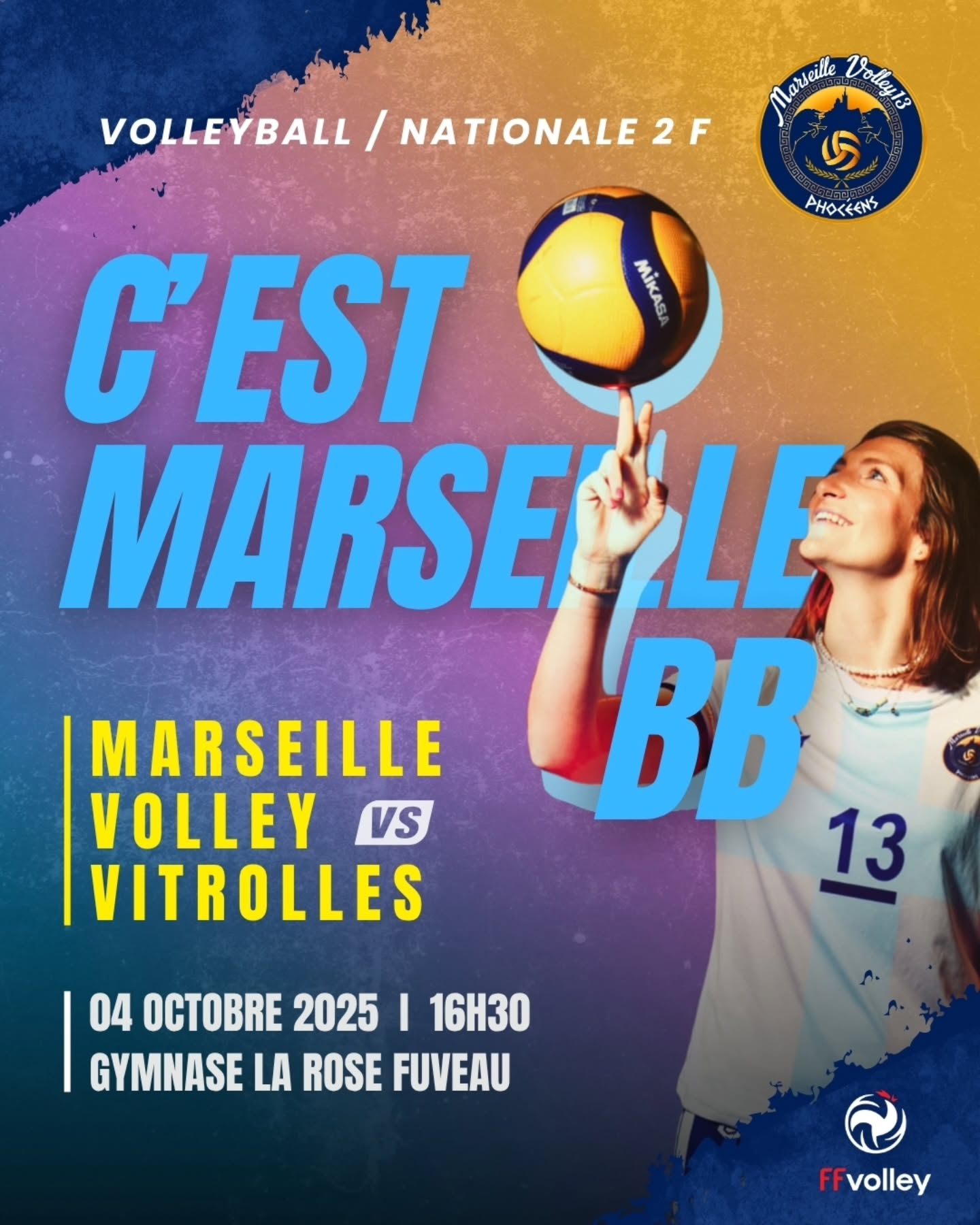 Matchs à domicile ce week end. La N2 féminine à 16h30 suivi de la N2 masculine à 20h. On vous attend nombreux pour ces premiers matchs à la maison !