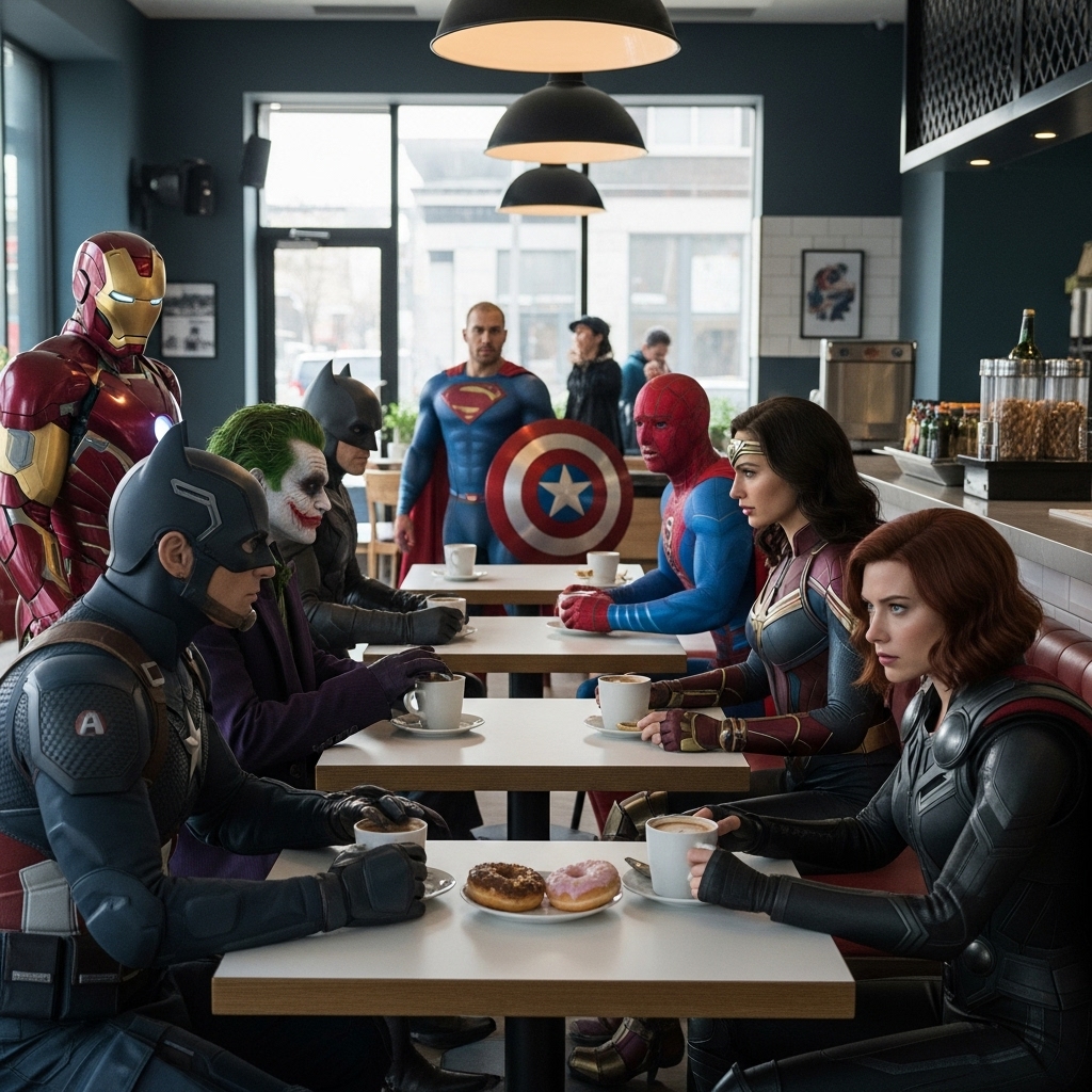 Sabahınızı güzel bir kahve ve donut ile karşılayın! ☕🍩 Keyifli bir atmosferde koleksiyon tutkunlarıyla buluşmak için Hero Cafe tam yerinde! Her sabah motivasyon dolu anlar için bekliyoruz. #HeroCafe #Ataşehir #CoffeeAndCollectibles #donutkeyfi #latte