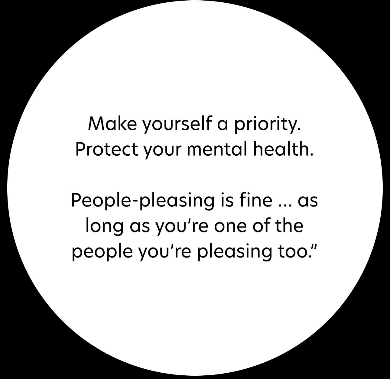 …
#SelfPriority: It encourages you to prioritise your own needs and mental health.
This is crucial because neglecting yourself can lead to burnout and emotional exhaustion.
#Boundaries in #PeoplePleasing: People-pleasing, which often involves going out of your way to meet the expectations or desires of others, can be detrimental if it comes at the expense of your own well-being.
It’s important to balance the desire to make others happy with the necessity of valuing our own happiness.
#MutualBenefit: While it’s lovely to want to help others, it should not be a one-sided effort.
True emotional health comes from reciprocal relationships where both parties’ needs are acknowledged and met.
Make sure there’s a healthy balance between caring for others and yourself, to effectively support others, you must also take care of your own mental health.
#selfcare #youareimportant #youtoo
