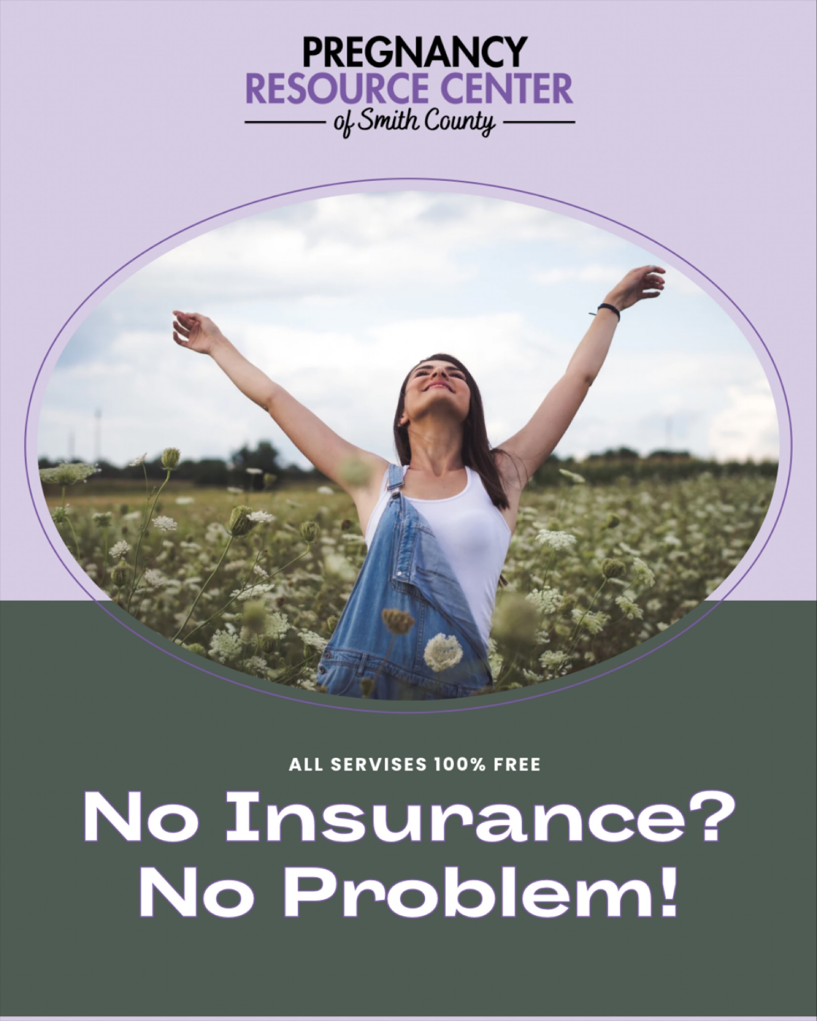 No insurance? No problem.
At the Pregnancy Resource Center of Smith County, every service we provide is completely free—no insurance required. From pregnancy testing to ultrasound (1st-2nd trimester) education, peer counseling and support, you never have to worry about cost.
And if you’d like help getting set up with insurance, we can walk you through that too.
You don’t have to do this alone—we’re here for you.
Schedule an appointment today
Call or Text (615) 281-8054
Text with one of our nurses anytime (24/7) at 629-500-8260
Or visit our website prcsmithcounty.org
#noinsurancenoproblem #womanssupport #freeservices