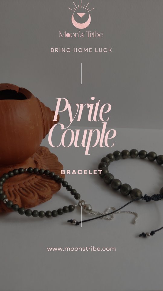This Diwali invest in your wealth.
BUY OUR PYRITE COUPLE BRACELET "TARA" and bring home wealth prosperity and luck.
Pyrite is the gemstone of solar plexus chakra that will help you manifest abundance and protect your from negative vibes.
#pyrite #pyritebracelet