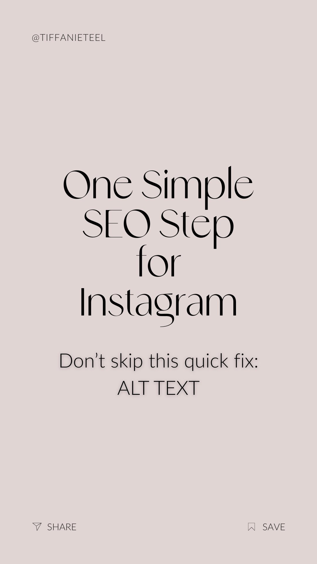 One simple SEO step: write alt text for every image you post.
Alt text isn’t just for accessibility — it’s also a quiet way to boost your content’s visibility. Think of it like whispering to Instagram what your post is about.
➡️ Keep it natural, descriptive, and aligned with your message. Example: instead of “pic of me,” write “Christian entrepreneur creating brand strategy on laptop.”
It takes 10 seconds but pays off long-term in reach and relevance.
Have you tried using alt text before? Or will this be your first time? Comment below 👇 — I’d love to know!
#ChristianEntrepreneur #FaithBasedBusiness #WomenEntrepreneurs #KingdomBusiness #OnlineBusinessTips