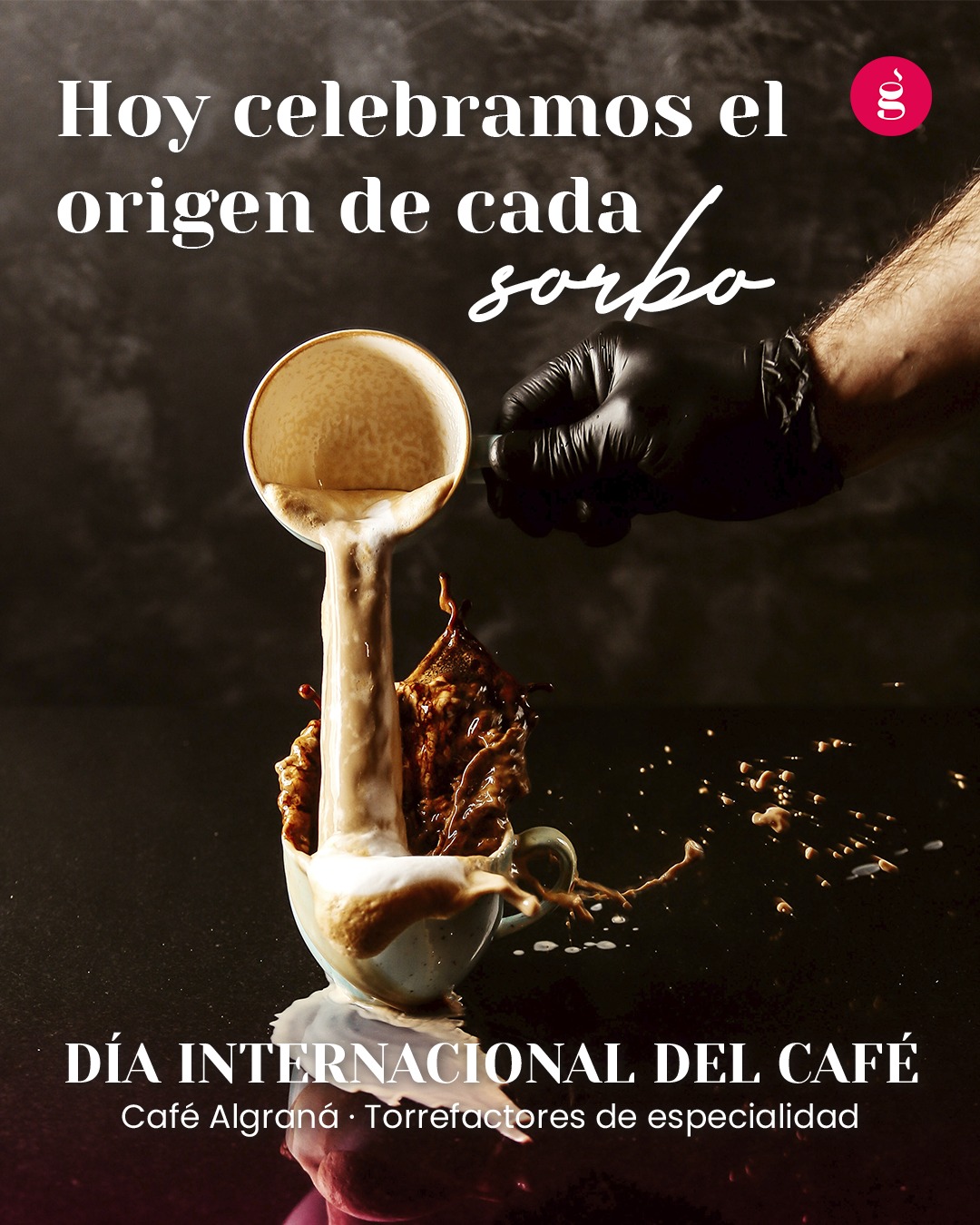 🎉 Hoy se brinda con café.
Tu ritual, tus reglas: ¿espresso corto, americano o capu espumoso? Escríbenos y te sugerimos tu blend Algraná. ☕✨
#DíaDelCafé #CaféAlgraná #CoffeeLovers