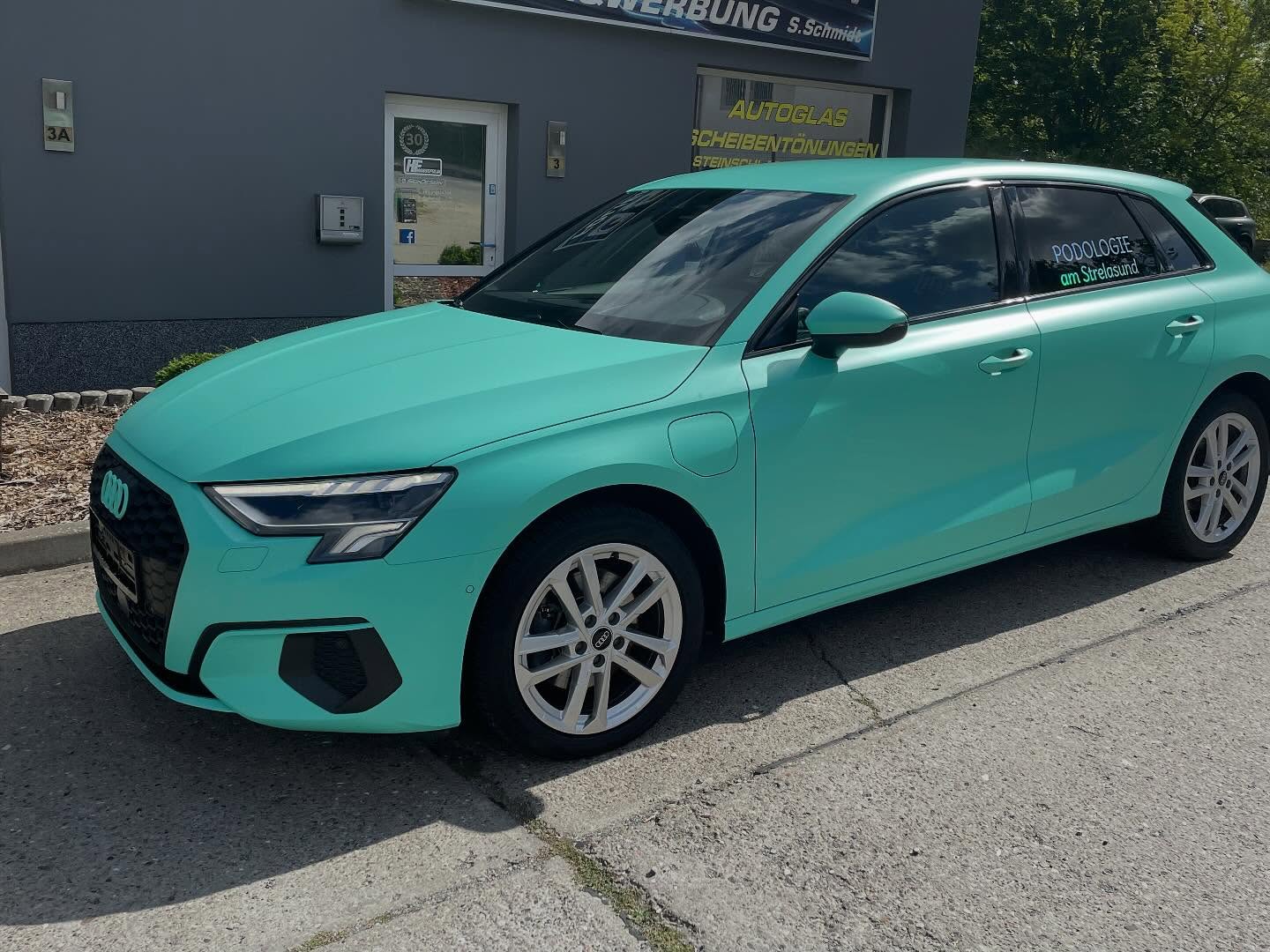 #970mint #hansefolia #mintwrap #audia3mint #audia3mint #audizentrumstralsund #hansefolia #sonnenschutzfoliestralsund