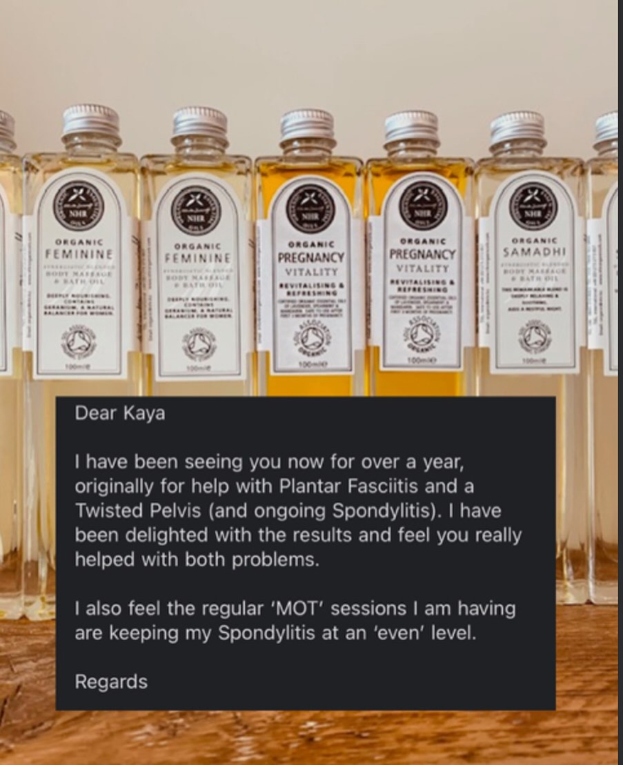 I love seeing my clients improve over a course of their treatments, but many are genuinely surprised by how beneficial remedial massage therapy can be.
Sharing testimonials helps spread the word!
If you’ve benefited from a treatment with us, we would be so grateful if you could leave a Google or Facebook review.
www.essential-therapies.co.uk/reviews