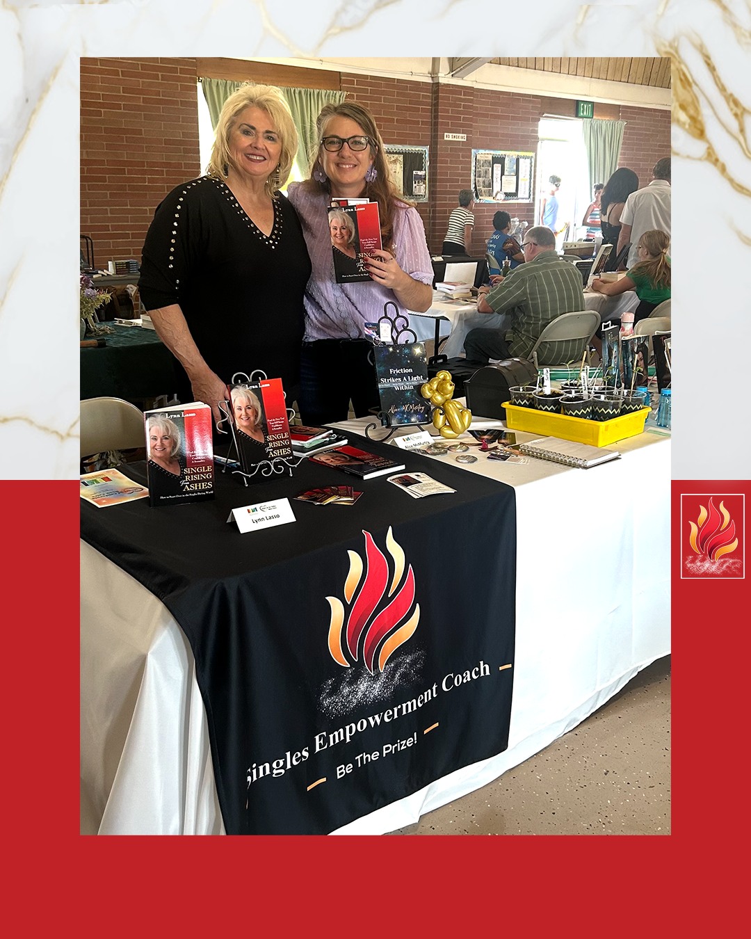 Grateful for a wonderful day at the Heart of California Book Faire! It is always a joy to be surrounded by books and community.
Visit my website to purchase your copy of Single Rising From Ashes.
https://www.lynnlasso.com/