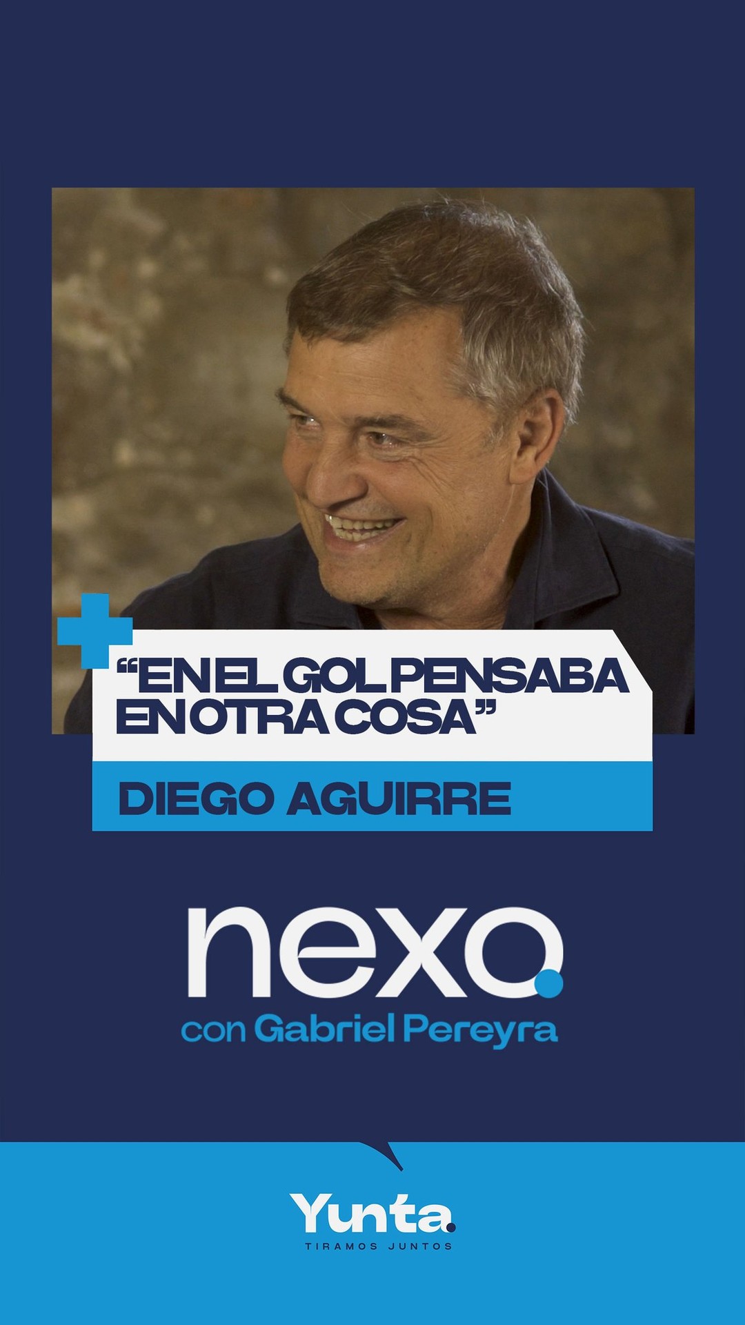 "Cuando hice el gol del 87 estaba pensando en otra cosa” — Diego Aguirre, héroe eterno de la Copa Libertadores y actual DT de Peñarol, mano a mano con Gabriel Pereyra en un nuevo Nexo, el ciclo de charlas de Yunta.
👉 Mirá la entrevista completa en nuestro canal de YouTube.