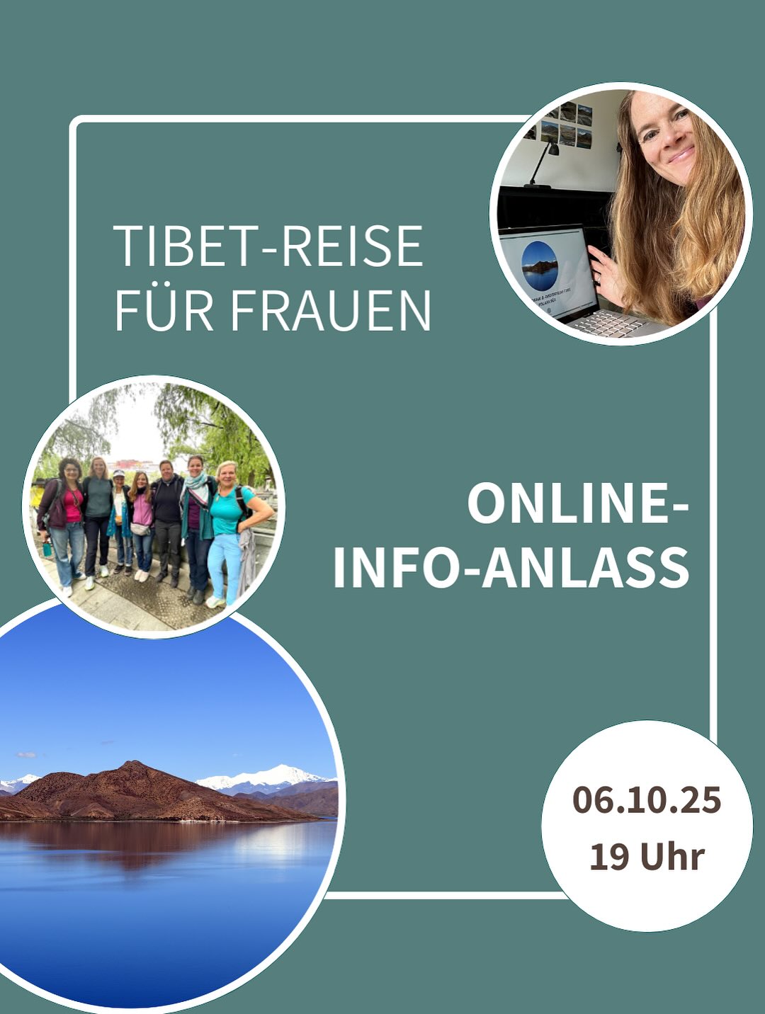 🌍️WAS BRAUCHT ES, DAMIT DIE WELT ZUR RUHE KOMMT?
💜MEHR ❤️-Kraft.
Davon bin ich zutiefst überzeugt.
🪷WENN WIR ALLE MEHR IM ❤️RUHEN,
kann auch die Welt zur Ruhe kommen.
💗DAFÜR ENGAGIERE ICH MICH MIT MEINEN TIBET-REISEN.
Reisen, die dich mit dem Kern deines Herzens verbinden.
Wie?
🛕HEILIGE KULTURSTÄTTEN BESUCHEN.
Lass dich beeindrucken vom majestätischen Potala-Palast, dem faszinierenden Jokhang Tempel und alt-ehrwürdigen Klöstern..
🏔️IN UNBERÜHRTER NATUR WANDERN.
Verbinde dich in der Weite der Tibetischen Landschaft mit den fünf Elementen. Schrittweise und achtsam auf dem Dach der Welt.
🧘IN DER MEDITATION IN STILLE EINTAUCHEN.
Um ganz bei dir selbst ankommen - in deiner Herz-KRAFT.
💗“EINE HERZ-BERÜHRENDE UND TIEF ERFÜLLENDE REISE“
So Sabin Keller, Reise-Teilnehmerin 2024.
„Ein Ort, wo Mitgefühl und im Alltag gelebte Spiritualität erfahrbar sind.”
💞MÖCHTEST AUCH DU DEINE HERZ-KRAFT STÄRKEN?
Sei mit dabei auf der Tibet-Meditations- & Wander-Reise für Frauen vom 9. - 23. Mai 2026.
Den Tibet-Reise-Link findest du in der Bio.
👍️Alle Infos dazu erhältst du am ONLINE-INFO-ANLASS
am 6. Oktober 2025, 19 Uhr.
💕Erlebe eine stimmungsvolle Bilder-Reise zu Tibet’s Kraftorten und tauche mit uns ein in Kraftmomente der letztjährigen Reise.
🖊️Gerne anmelden für den Info-Anlass via DM.
❣️Ich freu‘ mich von Herzen auf dich.
💜GEMEINSAM FÜR MEHR HERZ-KRAFT:
Die Reise wird in Kooperation von Sara Wyss mit Neue Wege Reisen und Tibet Shambala Adventures angeboten.
💌WAS BRAUCHT ES, DAMIT DIE WELT ZUR RUHE KOMMT?
Ich freue mich auf deine Inputs dazu.
#tibet
#tibettravel
#kraftorte
#herzkraft
#frauenreisen
#meditationsreise
#achtsamkeitsreise
#spirituellereise
HIMALAYA
TIBET
WANDERN
MEDITATIONSREISE
ACHTSAMKEITSREISE
SPIRITUELLE REISE
WANDERREISE
FRAUENREISE
YOGAREISE
KULTURREISE
KRAFTORTE
HEZRKRAFT
ACHTSAMKEIT