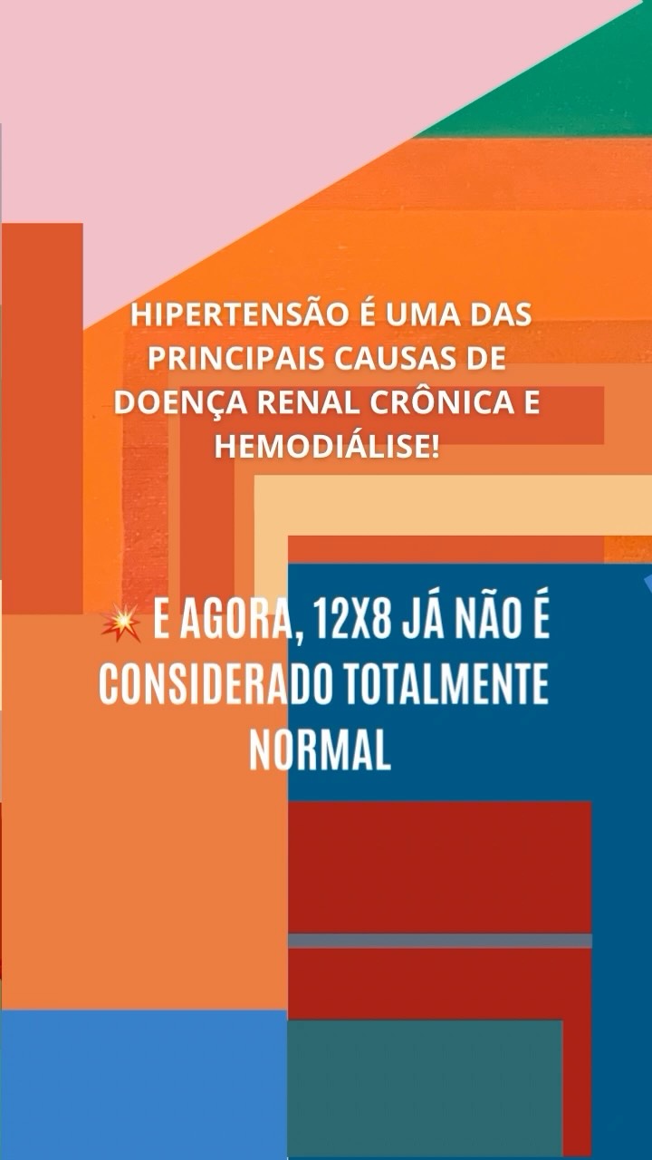 A nova diretriz e o que muda no diagnóstico de hipertensão!