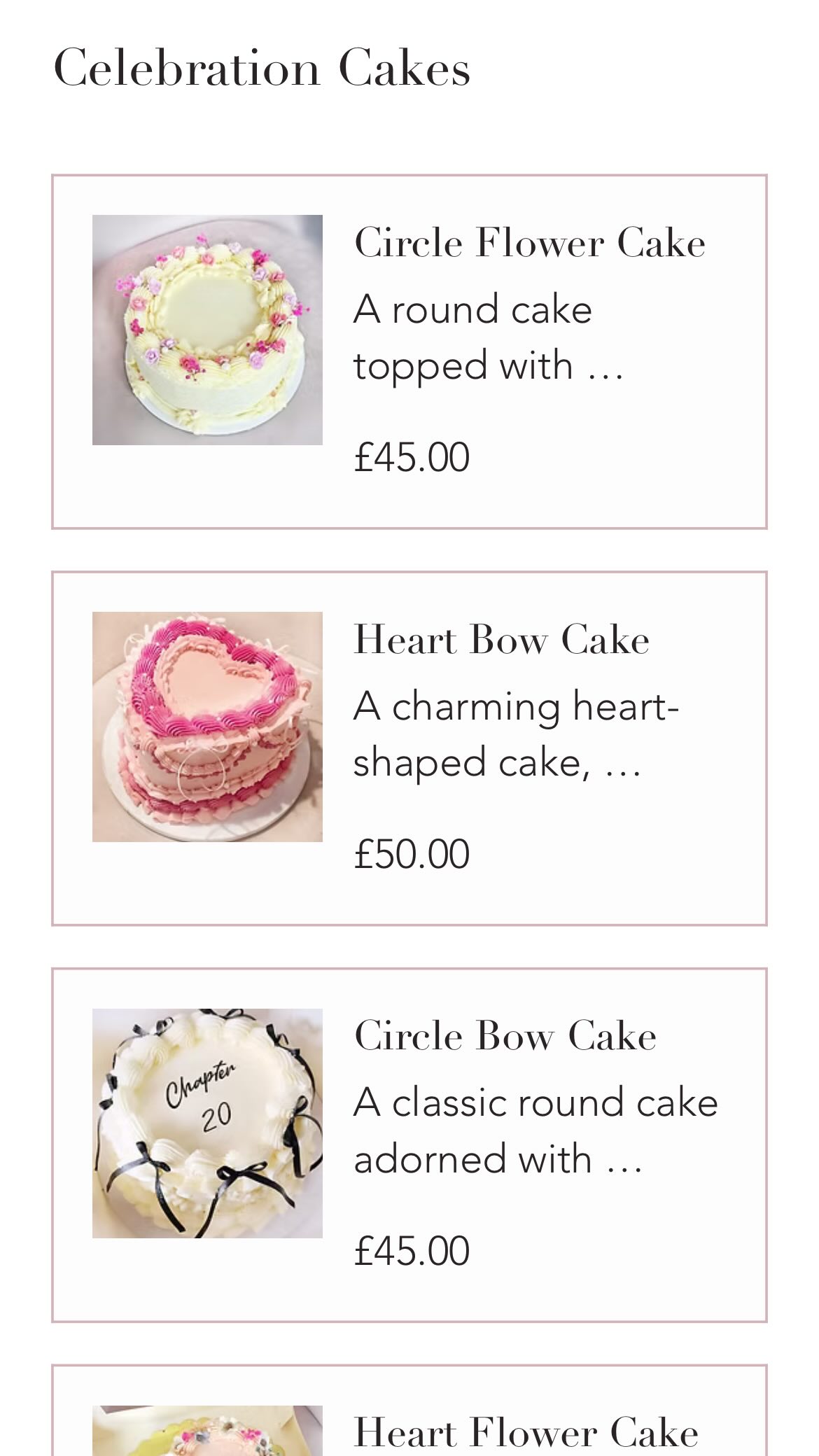 Link in bio! 🍰💐
You can now order cakes straight from our website for same day or future delivery!
#newcastleupontyne #cakes #fabcakesnewcastle #cakesnewcastle #readymadecake #newcastlecakes #orderonline