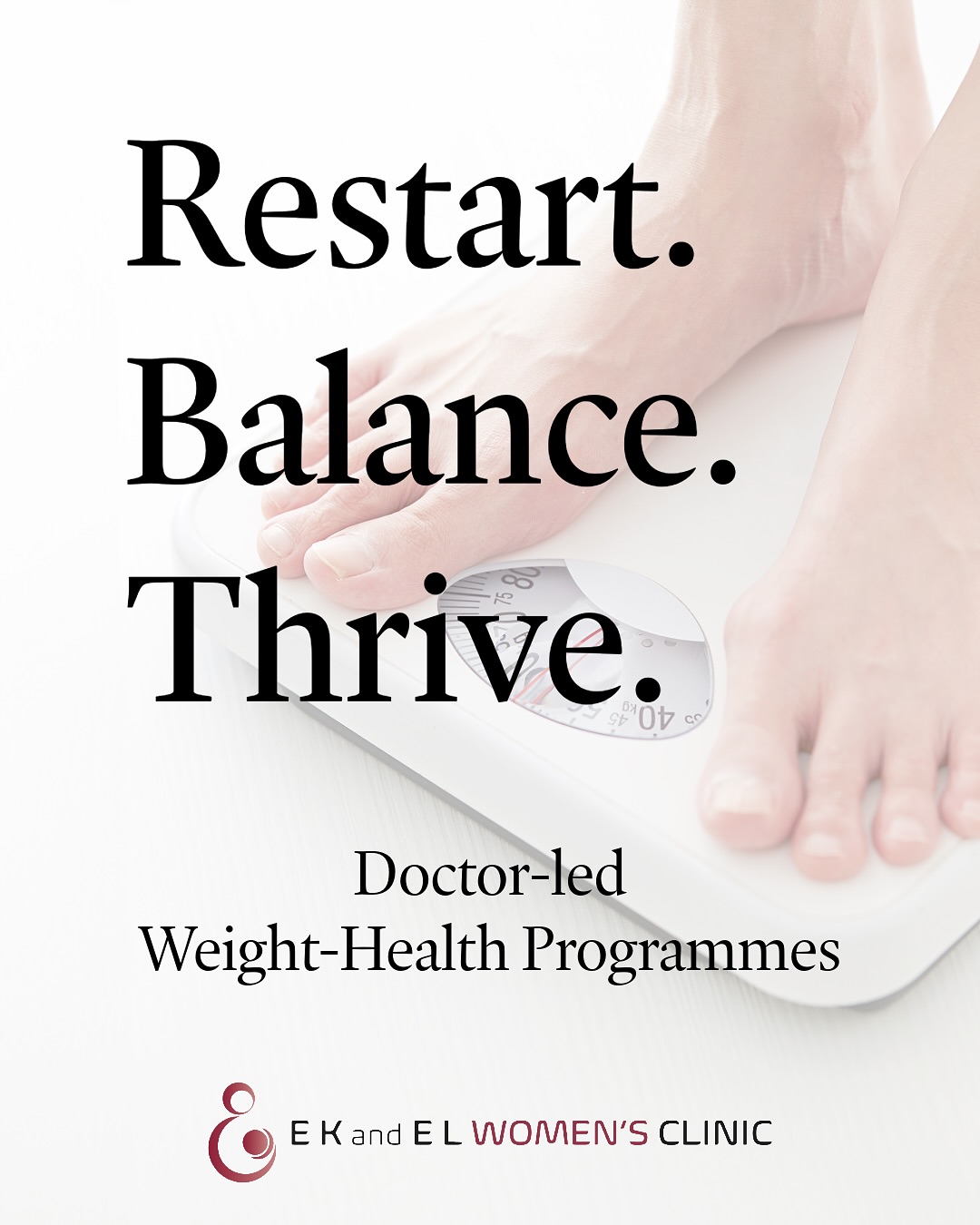 ✨ Ready to Restart, Balance or Thrive? ✨
Weight health isn’t just about the number on the scale — it’s about your hormones, energy, and confidence.
At E K & E L Women’s Clinic, our doctor-led programmes are tailored for every stage of a woman’s life:
🌸 Restart — safe postpartum reset
🌿 Balance — hormone & metabolic support
💎 Thrive — midlife & menopause vitality
… we’re here with doctor-led guidance to help you feel your best. ✨
💬 Ready to take the next step? Book your consultation today.
#RestartBalanceThrive #WomensWeightHealth #DoctorLedCare #PostpartumRecovery #PCOSsupport #MenopauseCare #MetabolicHealth #HormoneHealth #GynaeCare #WomensClinicSG #HealthyWeightJourney #WellnessWithCare #HealthyLivingSG #StrongerWithSupport #BalanceYourHealth