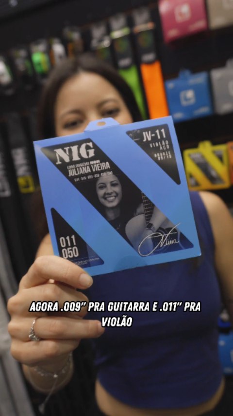 Lançamento especial da NIG, as novas cordas assinadas pela incrível @julianavieiragt nos modelos para violão de aço 011 e guitarra 009, que também conta com a TAC (tecnologia Anticorrosiva).
E mais, conteúdo exclusivo que você encontra nas novas embalagens que estão de cara nova! 🎸🎶
#nigmusic #nigstrings #julianavieira #cordasnig #lançamento #guitarra #violaodeaço #signature