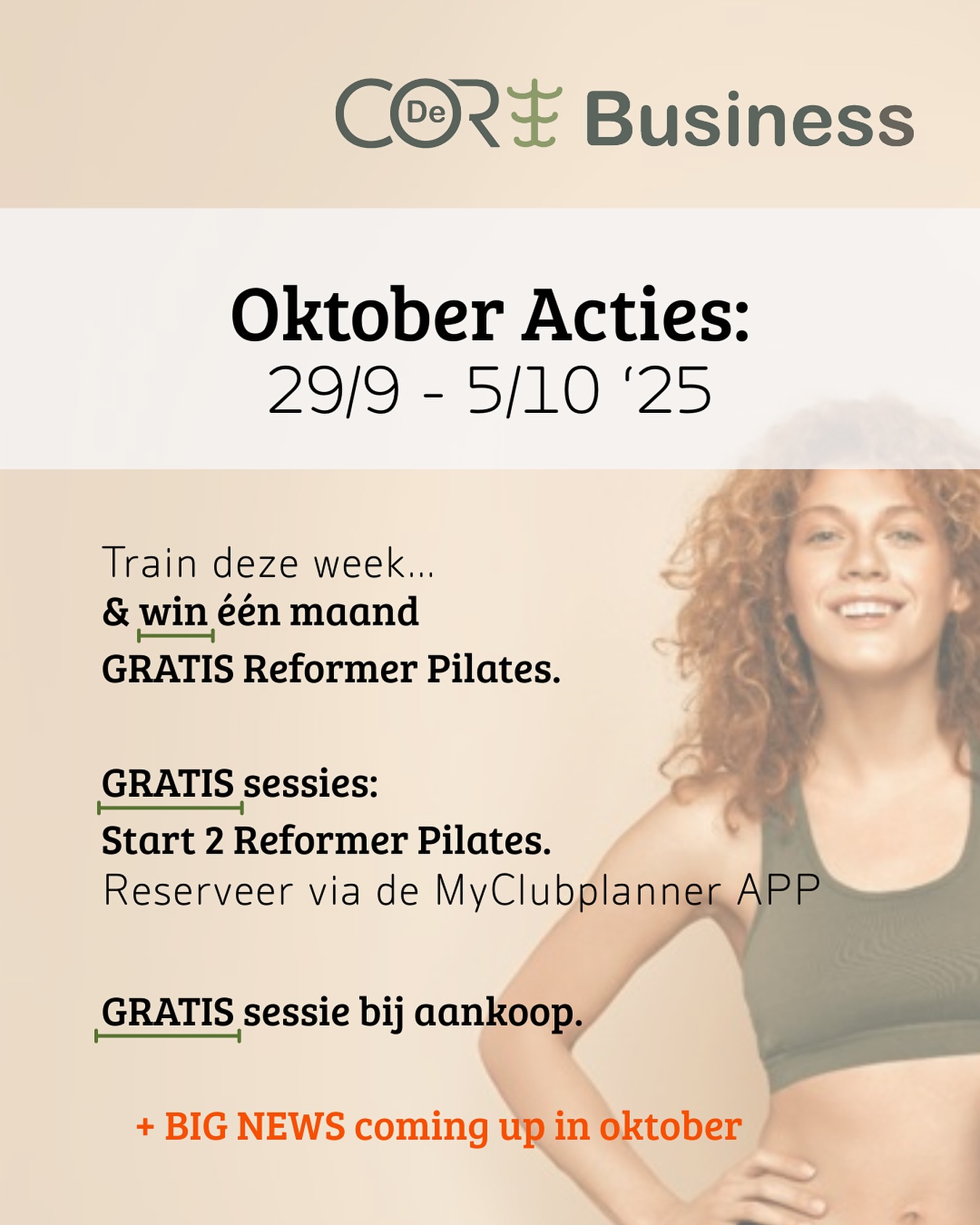 Altijd al eens willen een Reformer, Core of Bootcamp lesje willen testen? Deze week is je kans! Installeer de MyClubplanner app en reserveer GRATIS op vaste tijdstippen. Koop je een beurtenkaart? Dan ontvang je een extra gratis sessie op je kaart! Wees welkom šŖš¼āļø
š§info@decorebusiness.be
š»www.decorebusiness.com
šonline / Begoniastraat 34 te Oostkamp
#core #decorebusiness #groupfitness #groupclasses #pilates #oostkamp #reformerpilates #reformerpilatesoostkamp #reformerpilatesstudio #reformerpilatesstudiooostkamp