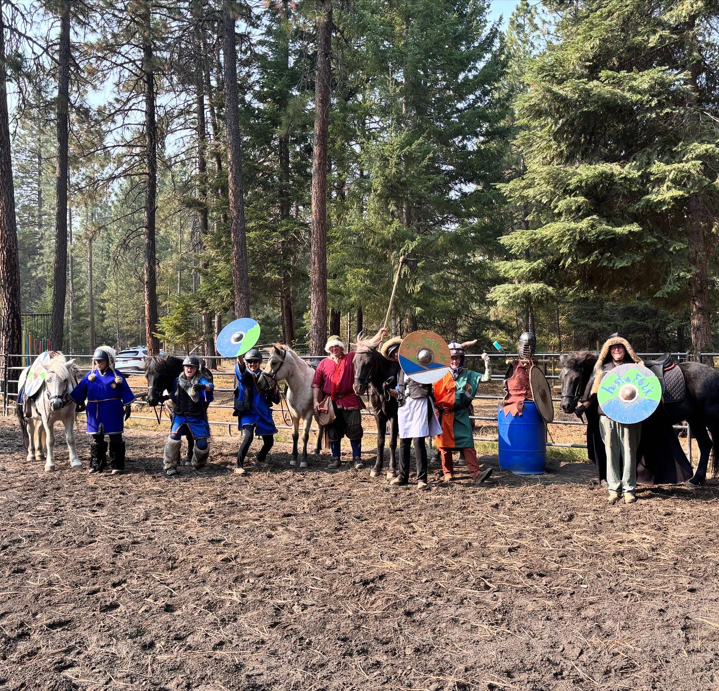I am way behind on posting clinic updates. Three clinics in September kept me plenty busy! This last weekend we wrapped up our clinic season 2025 with our Viking Games. So much fun! Horses and humans did fantastic, worked hard, learned a lot, and had fun doing it all. Thank you for coming, ladies, it was a blast! I am so proud of you all for the improvements you were able to achieve over the weekend and the whole year. You are all wonderful examples of how consistency pays off!!! Onward and upward 💪 #vinurfarm #clinicseason2025 #vikinggames #goriding #learntogether #ridetogether #growtogether #lasteventoftheyear #readyforrain #readyforwinter #thankyouforyoursupport #grateful