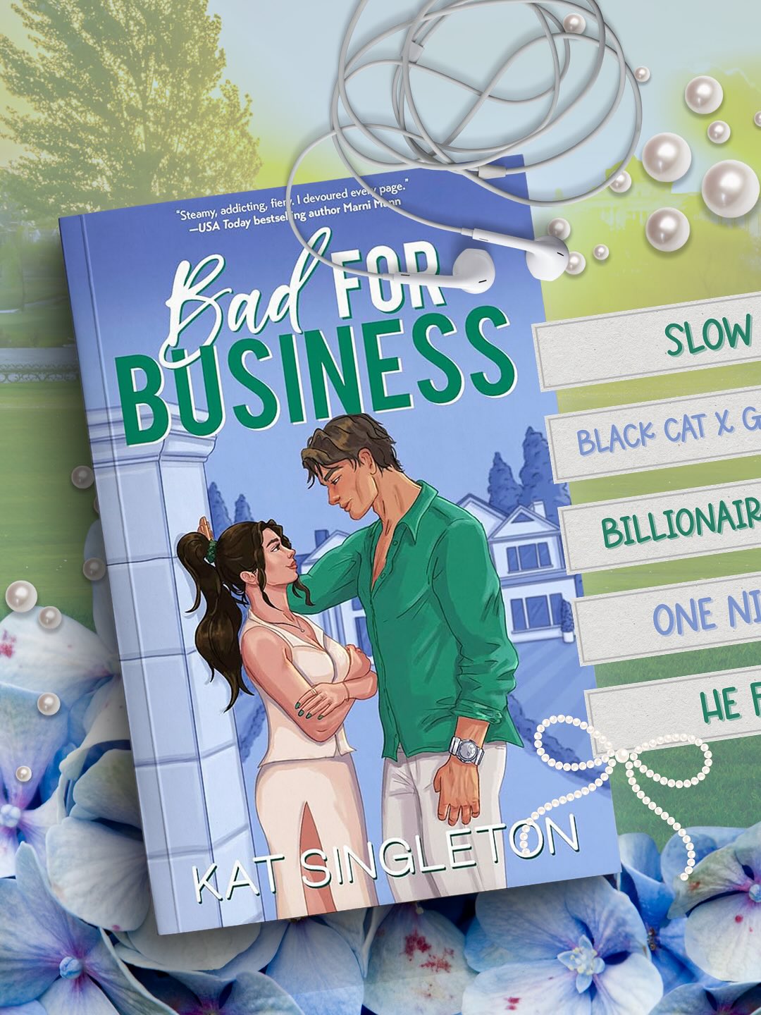 B A D • F O R • B U S I N E S S
⛳️
thank you @mustloveaudio for this ALC 😍 absolutely loved the billionaire x publicist vibe and as usual vanessa edwin & JF harding absolutely CRUSHED this audio. to no one’s surprise bc they’re incredible!
•
this is book 2 in the pembroke hills series by @authorkatsingleton but can be read as a standalone! the perfect listen for those of us who wish we were country club girlies ✨
•
#badforbusiness #katsingleton #mustloveaudio #billionaireromance