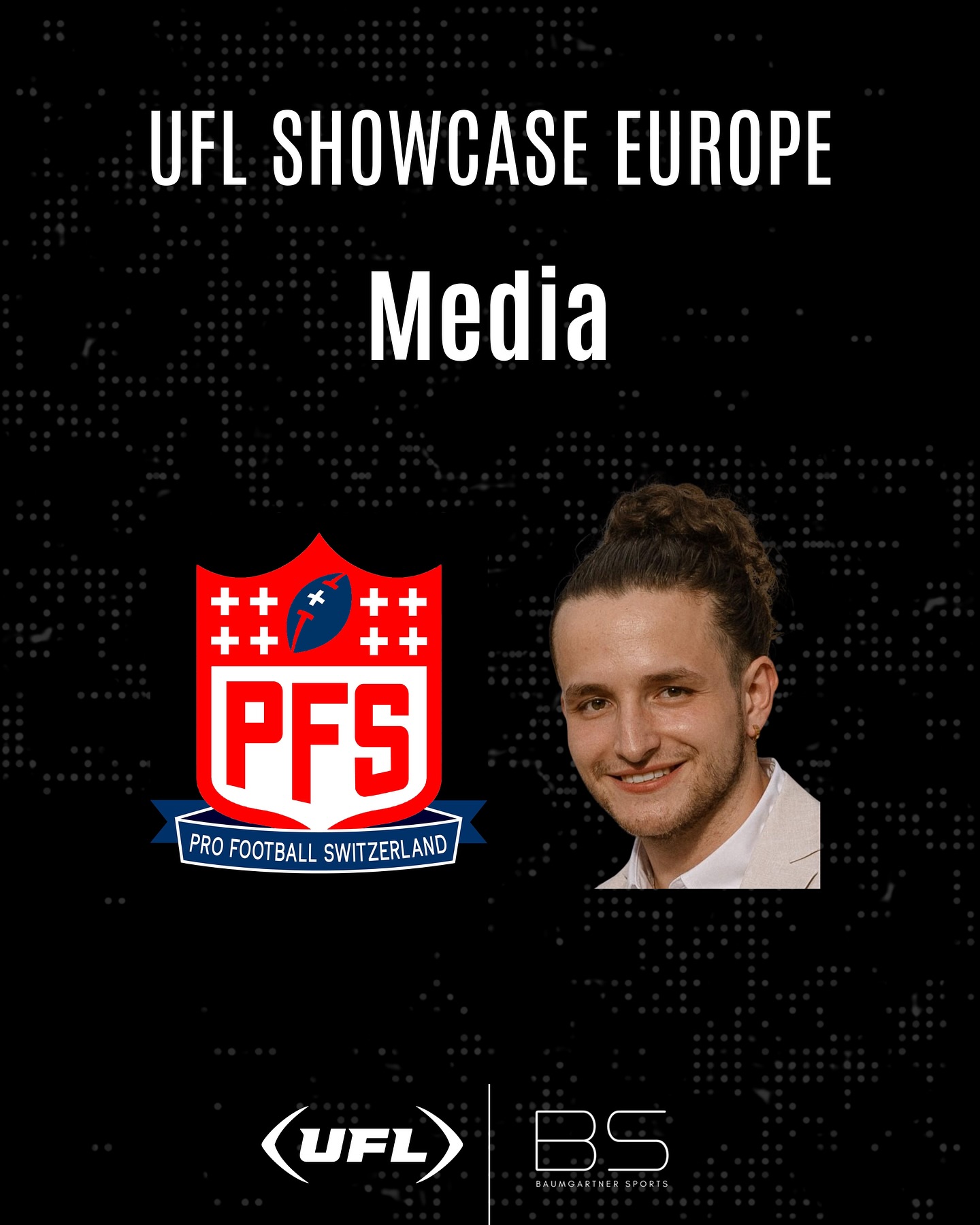 MEDIA INFORMATION
We will have @profootballswitzerland with Kim Realini at the UFL Showcase Europe this Sunday.
Please note: Media at the event need to be accredited.
#ufl #uflshowcases #media #americanfootballinternational #swissamericanfootball