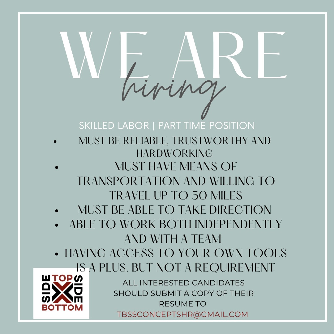 We`re Hiring!