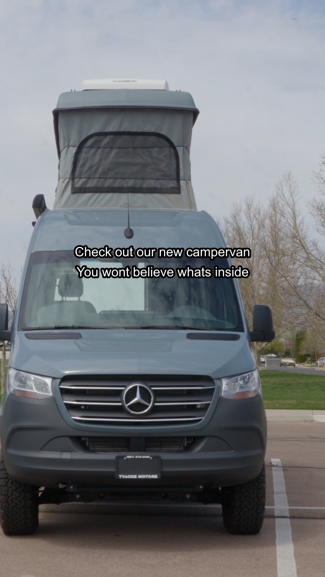 The features of our newest camper van will blow your mind…
This 2021 Mercedes 4x4 fits a whole family and has:
- 2 beds (1 full size bed and a Pop top that can sleep 2 adults)
- 4 seat belts
- Inside and outside shower
- 35 gallons of fresh water
- 20 gallons of grey water tanks
- Full kitchenette
- Microwave
- Sink
- Stove top
- Fridge
- Plenty of storage
- Heating and cooling
- 600 amp hours of power from the solar panels
To rent this van for your next adventure, click the link in our bio.