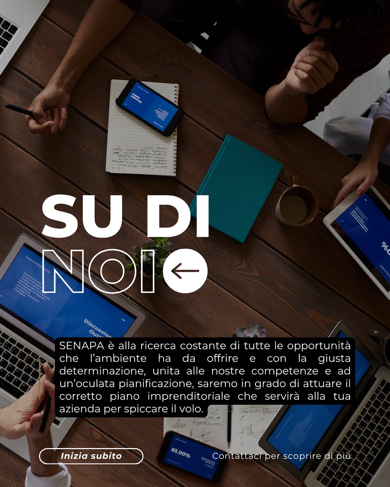 ✨ Siamo SENAPA, la consulenza che trasforma le idee in strategie vincenti.
Ogni giorno cerchiamo opportunità, costruiamo piani su misura e aiutiamo le imprese a spiccare il volo 🚀
👉 Con la giusta determinazione e pianificazione, il successo non è un caso.
Se vuoi dare alla tua azienda la spinta che merita, siamo qui per te.
💡 Scopri di più in Bio.
#Senapa #ConsulenzaAziendale #BusinessPlan #Strategia #PMI #CrescitaAziendale