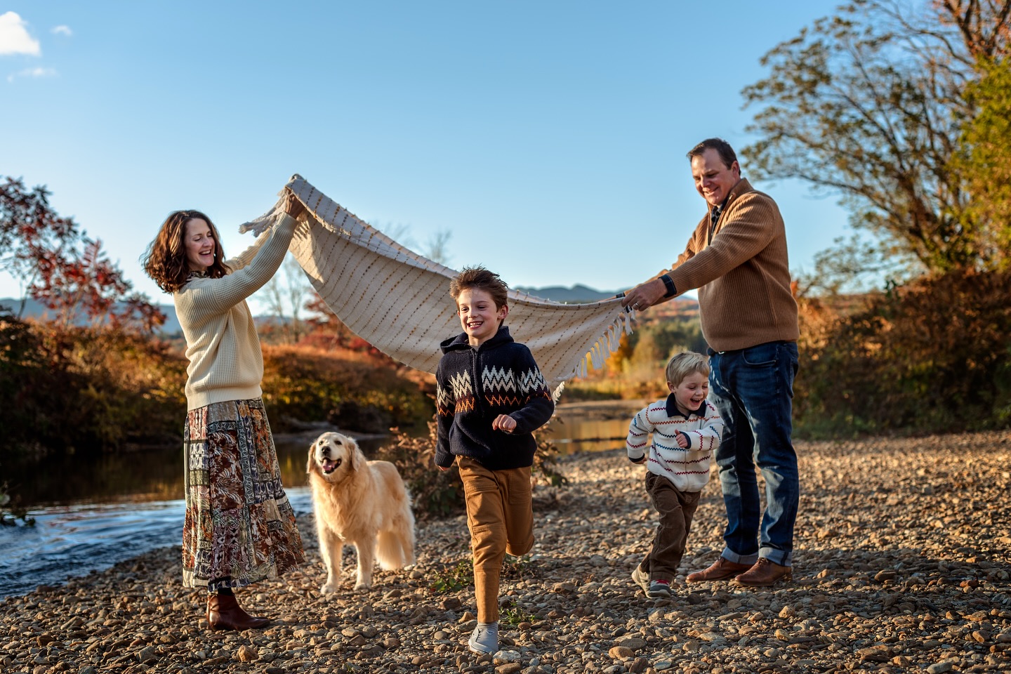 🍂✨ Vermont is at its most breathtaking right now - peak foliage has arrived, and these next two weeks are the best of the year for family portraits.
Here’s what makes these sessions special:
📍 Available in the Mad River Valley + Stowe
🍁 Set against Vermont’s peak fall colors- the most stunning backdrop of the year
📸 A relaxed, intentional experience (not rushed or cookie-cutter)
🖼️ Premium artwork you’ll keep on your walls and in albums for years
✨ A chance to capture your family in a way that feels natural, timeless, and elevated
🍂 Peak foliage is short, and so is this opportunity. If you’re here visiting and want photographs that reflect this season of your life, I’d love to create something unforgettable with you.
Send me a message today to reserve your foliage session before the season passes.
Hi, I’m Stephanie, a Vermont Family Photographer and your guide to capturing the magic of your family’s story.