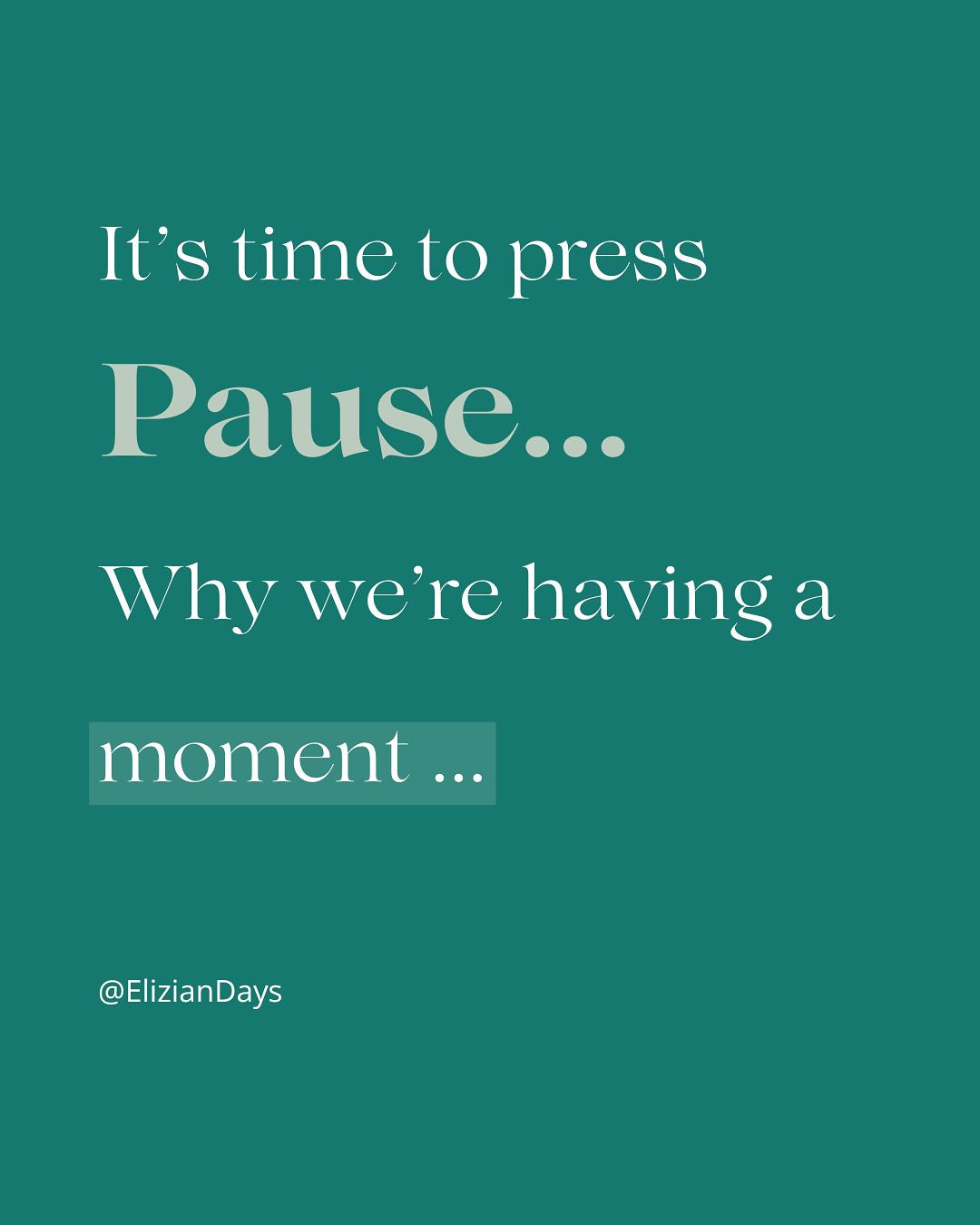 It’s time to press pause… to reflect, restore and refresh. ⏸️
And Autumn isn’t the only thing changing around us. 🍂
Things are going to start looking a little different here at Elizian Days.
A new look and feel is coming soon. So bear with me while I tinker under the bonnet and take small steps to smarten up the Elizian Days self-care and wellbeing brand, five years after I started sharing my lockdown adventures and self-care tips out in nature in the beautiful Dedham Vale.
10 years ago this week, I began aggressive hospital treatment and that meant doing things differently, looking different, moving differently and feeling different.
A former boss at the time said: “You’re going into a chrysalis and will come out a butterfly. Liza v 2.0”.
So that’s what we’re doing at Elizian Days this October. And I’m not doing it all myself, the new look and feel is coming together, drawing on the talents and kindness of some wonderful experts. Fresh from an inspirational creative mentoring retreat with @Lizzie.Lasater, with imagery from @Dani.Gruber and a new beautifully hand-drawn logo from @StoryBeyondLines.
My Autumn wellbeing offer is running as usual, so if you feel like pressing ⏸️ too and want to reset your self-care in the approach to winter, I want to know how I can serve you.
Comment below or DM me one word on what you love or dread about Autumn. 🍂
.
.
.
📷@dani.gruber for @studiodlight
#AutumnReset #AutumWellbeing #SelfCare #SeasonalLiving #AutumnReflection #MindfulAutumn #PressPause #ReflectRestoreRefresh #SelfCareJourney #WellbeingMatters
#MindBodyBalance #ResetAndRestore