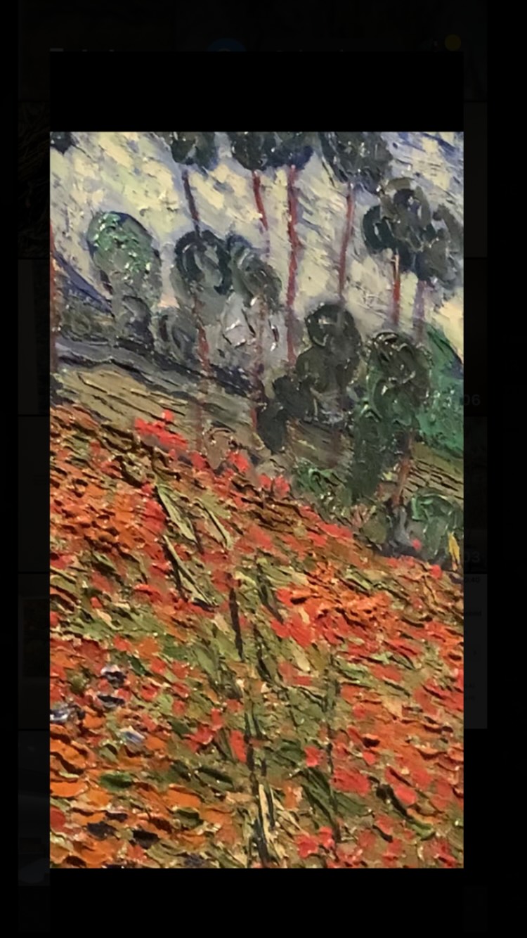 Van Gogh, 1890. Tres meses antes de morir. @royalacademyarts