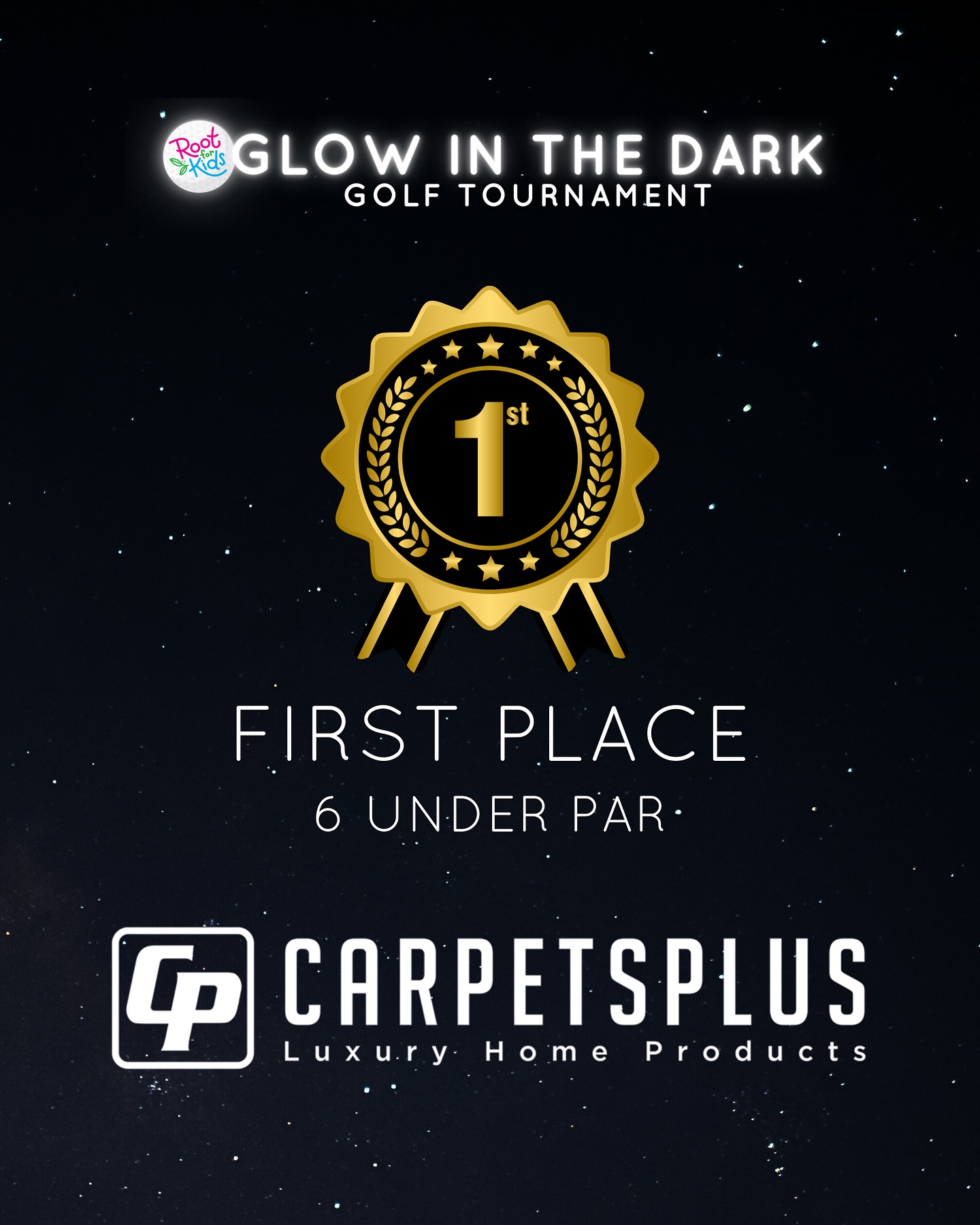 CONGRATULATIONS to all of our rockstar winners from this year’s Glow in the Dark Golf Tournament! 🏆