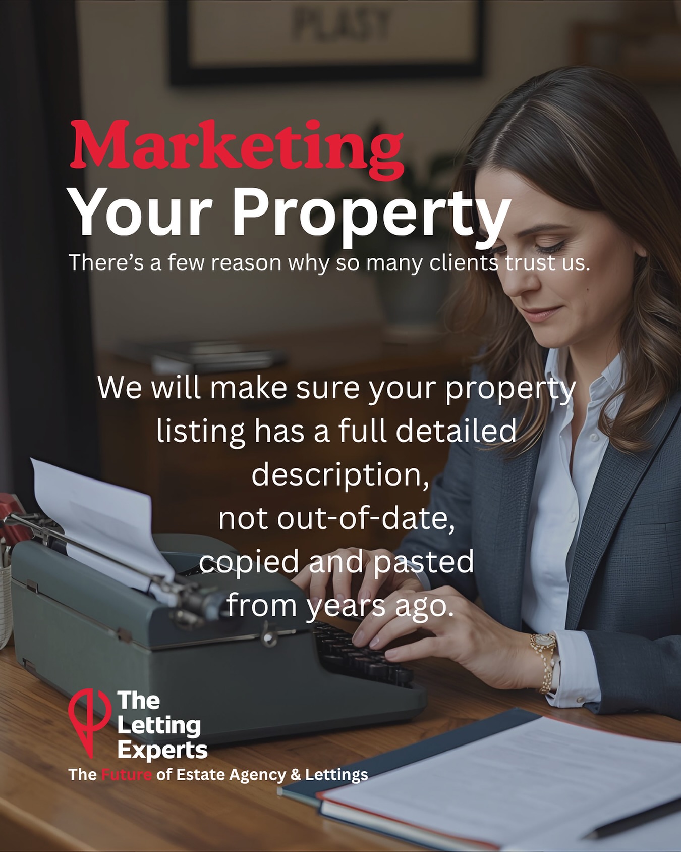 You might think this is standard practice, after all you would think your letting agency would want to let your property.  Compare YOUR property listing elsewhere with one of ours and help make a difference.  We care about what we do.