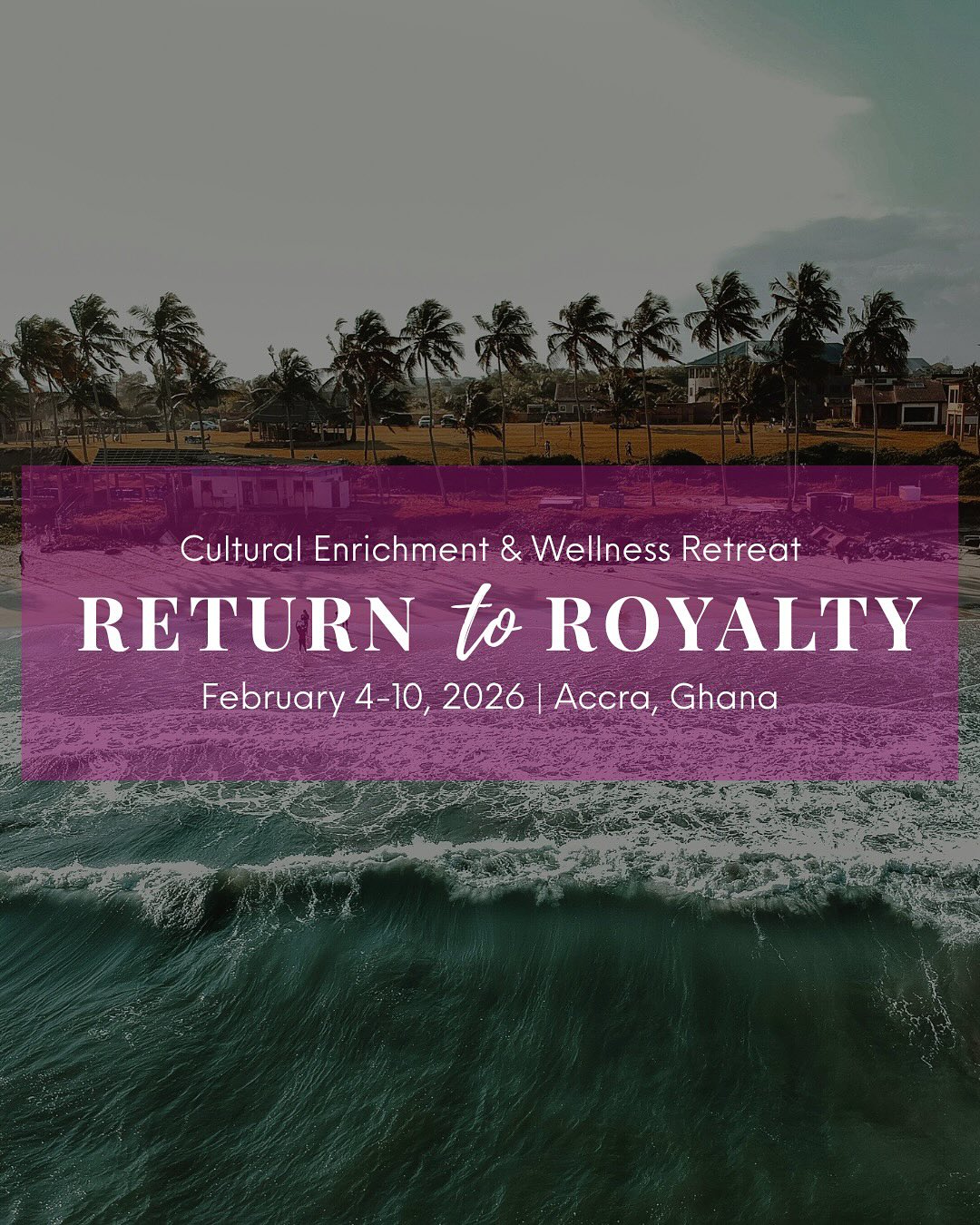 What if your next journey could reconnect you to history, culture, and yourself—all while experiencing the pinnacle of luxury and wellness?
✨ The Utopia Experience Ghana ✨
An exquisitely curated journey through culture, history, art, music, wildlife, and holistic well-being.
🗓️ February 4–10, 2026 | 7 Days / 6 Nights
Your All-Inclusive Experience Includes:
✨5-Star Luxury Resort Accommodations
✨10 Meals
✨Signature Spa Treatment
✨ Morning Mindfulness & Journaling
✨Utopia Coaching Sessions
Join a circle of purpose-driven individuals for an unforgettable journey of enrichment and empowerment.
🌟Limited spaces - register today!
www.utopialivingretreats.com
Join Our Utopia Experience Q&A Call to Learn More!
Meetings Monthly 💫 Link in Bio
#ReturnToRoyalty #LuxuryWellness #Ghana2026 #UtopiaLiving #EnrichAndEmpower