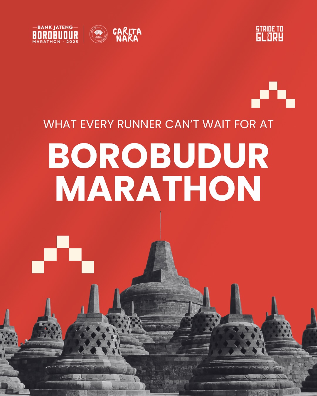 Running a marathon is one thing. Running Borobudur Marathon 2025 is something else entirely.
Here, your race begins in the shadow of Borobudur Temple, a UNESCO World Heritage Site, making it one of the most unique starting lines in the world. The course takes you on a scenic marathon route through rice fields, rolling hills, and peaceful villages in Central Java. Along the way, the energy of the crowd, traditional performances, and every “semangat” cheer turn the race into a true cultural marathon experience.
Every climb, every cheer, and every medal carries more than just victory. They carry the spirit of Indonesia’s most iconic international marathon. Step onto the course and discover why Borobudur Marathon is a must-run event for runners across the globe.
For booking your slot, please DM us today and secure your place at the start line!
#BorobudurMarathon2025 #BorobudurMarathon #BorobudurTemple #MarathonIndonesia #InternationalMarathon #ScenicMarathonRoutes #CulturalMarathon #RunIndonesia #IndonesiaMarathon #WorldHeritageRun #RunningCulture #MarathonLife