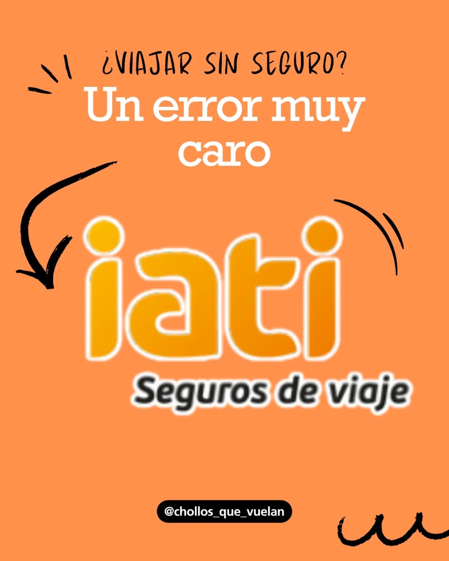 ¿Sabías que un accidente o retraso puede arruinar tu viaje y tu presupuesto? 😱
En Chollos Que Vuelan siempre decimos lo mismo: seguro de viaje siempre. Con IATI Seguros tendrás cobertura médica internacional, asistencia 24/7, cancelaciones, equipaje protegido y seguros específicos para cualquier aventura.
👉 Viajar sin seguro puede salir muy caro, mientras que con IATI disfrutas con total tranquilidad.
📌 Contrata tu seguro desde aquí y apoya nuestro proyecto 👉 chollosquevuelan.com/blog
#SeguroDeViaje #ViajarSeguro #IATI #ViajesPersonalizados #ViajarTranquilo #TravelTips #ChollosQueVuelan #ViajesLowCost #viajaresvivir