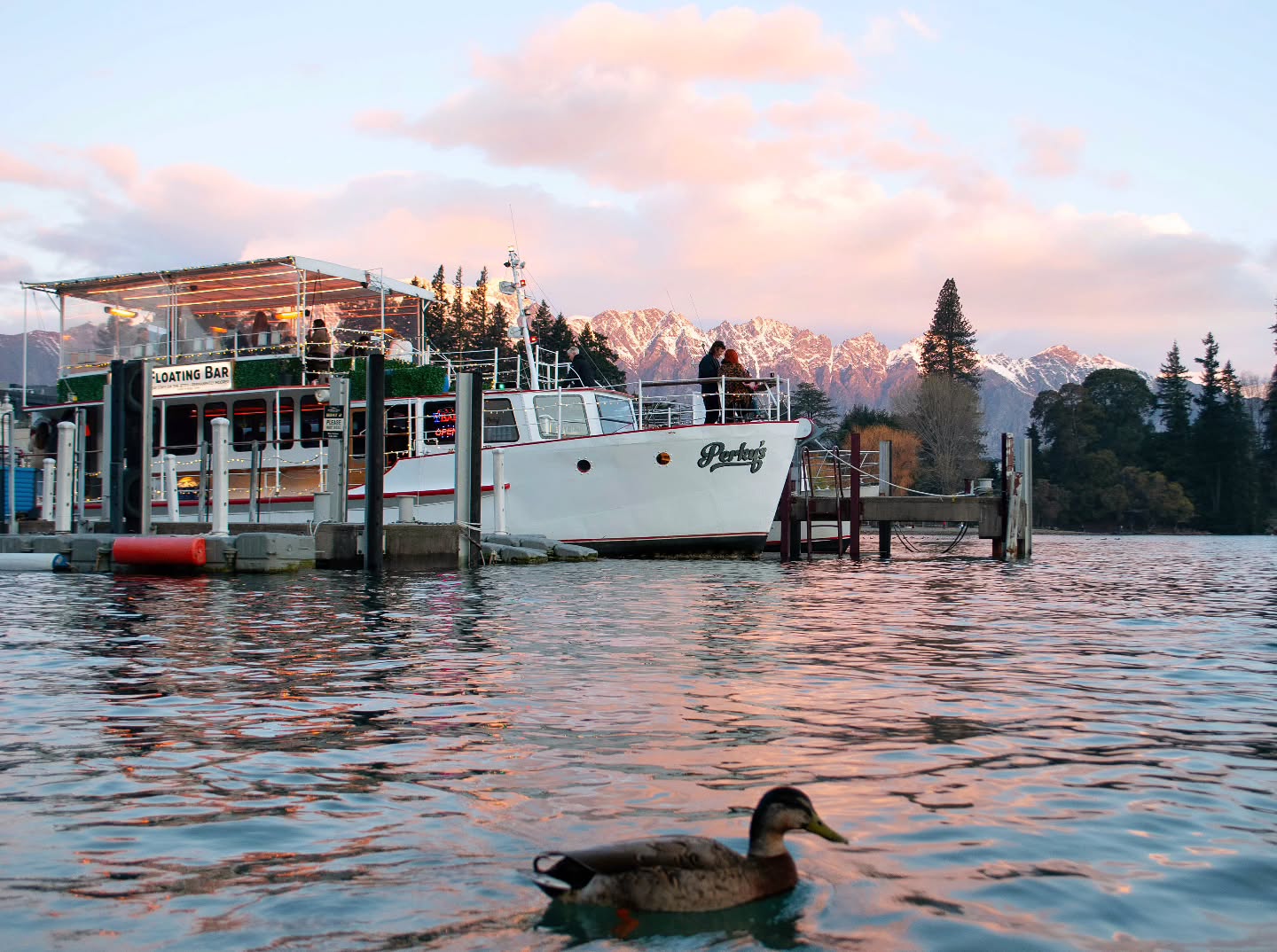 Perky’s in her element ✨️⛵️
Floating easy, pouring steady, and soaking up that golden hour glow! See you tonight for the best views in town 🙌
Duck’s got the right idea 🦆