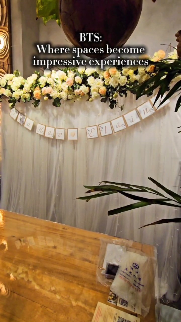 ✨ Behind every beautiful event at Knots is a little behind-the-scenes magic. First things first: the backdrop, where your story begins and every detail falls into place. 🌸
💌 Wanna kickstart your event planning? Contact us today and let’s bring your vision to life.