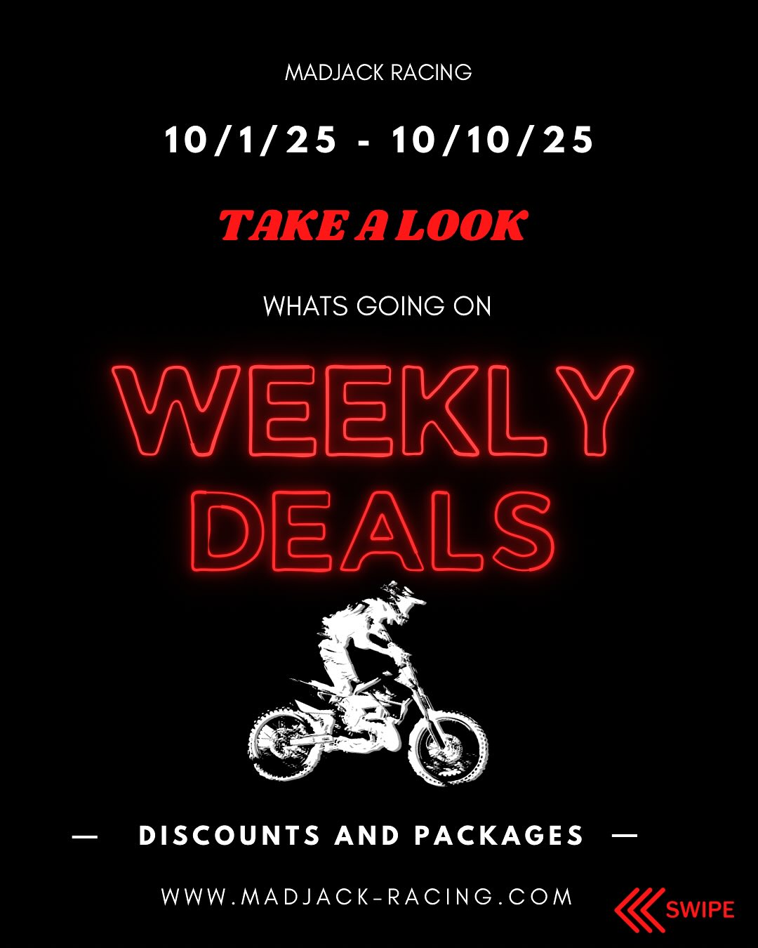 Weekly Service Specials 10/1/25 - 10/10/25
Take a look at the first of many Weekly Service Specials. Each week we will be posting new discounts & deals for the following week!
Keep an eye out for these as they will be great ways to save some $$ and get your bike ready for the next ride!
This week ⬇️⬇️
🔧 FREE Suspension Service with any Stage 3 or 4 Prep! Have us do your Stage 3 or 4 Prep & we’ll service the suspension at NO CHARGE! ($600 + Value)
🔧 Fork & Shock Oil Change & Service $400.00 INCLUDING Seals & Oil
(Normally $540 + Parts)
🔧 Stage 1 Prep - MX, Offroad, Dual Sport
$200.00 INCLUDING Oil & Oil Filter + 🛁 🧼
(Normally $315 + Parts) (Same Day Service)
☎️/ 💬 805-842-1313
