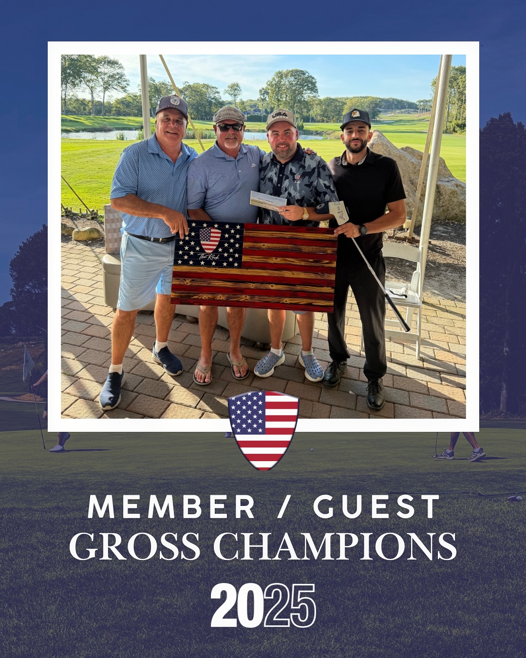🏆 Congratulations to our 2025 Member/Guest Champions!
⛳️ Gross Champions:
These players went low and showed incredible consistency from tee to green — a well-earned victory!
⛳️ Net Champions:
Steady swings, great teamwork, and clutch putts down the stretch — an amazing performance all around!
A huge thank-you to all our members and guests who made this year’s event one to remember. The camaraderie, competition, and sportsmanship truly define what makes The Rock special.
#TheRockGolfClub #MemberGuest #GolfChampions #GrossChampions #NetChampions #GolfLife #LongIslandGolf #GolfTournament #FairwaysAndFriends #ChampionshipWeekend #TheRockFamily