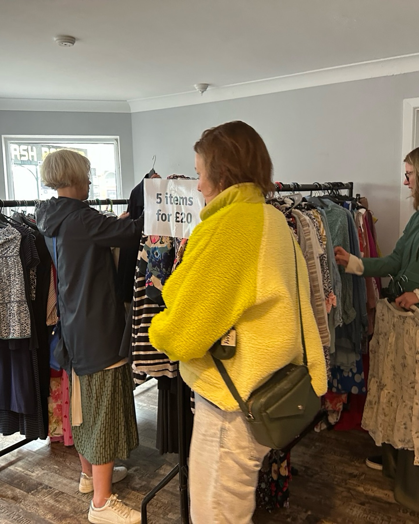 We’re open until 7pm today and 9-3 tomorrow at 28 Queen Street. Every penny we make will help local people living with cancer!